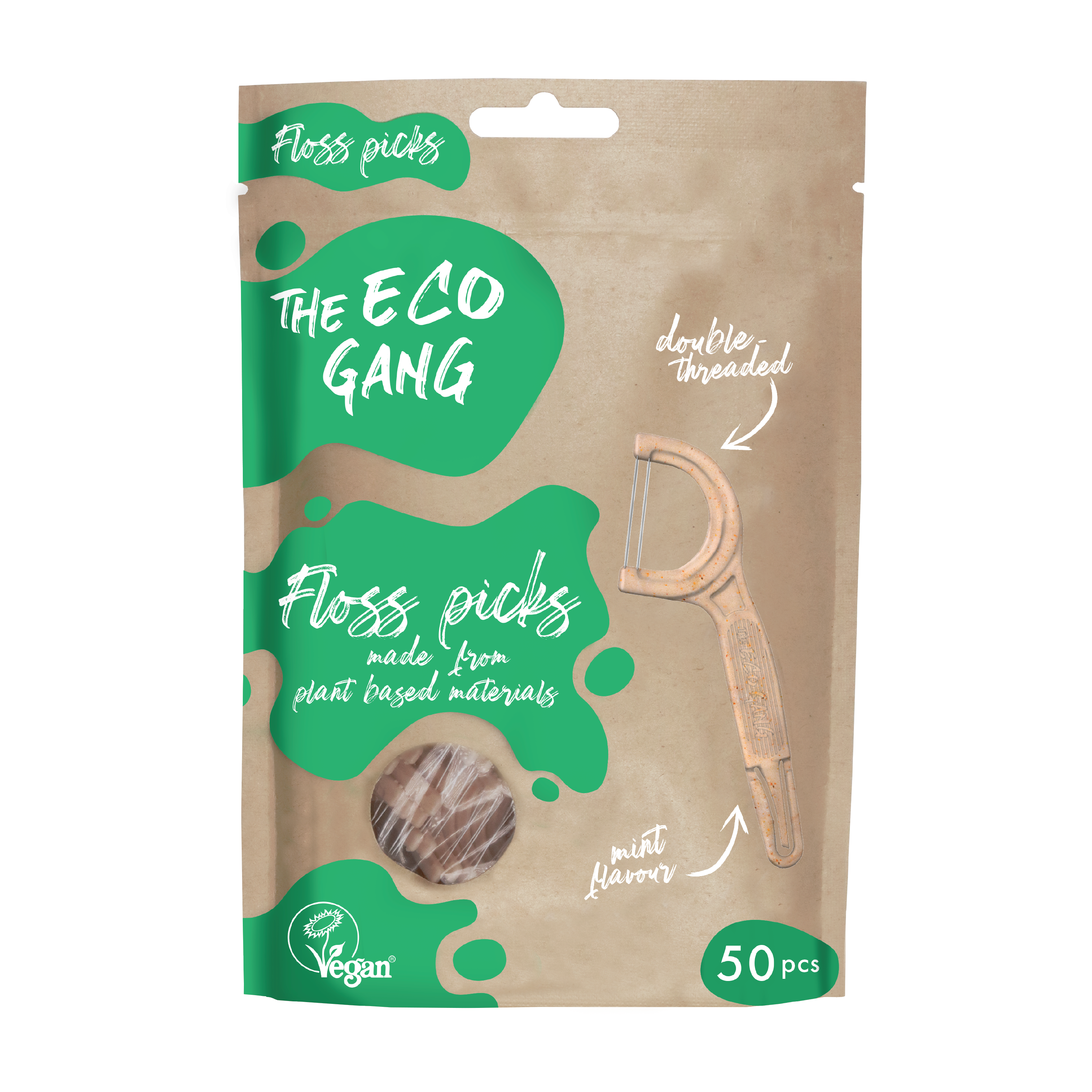 The Eco Gang Tanntrådbøyle, 50 stk.