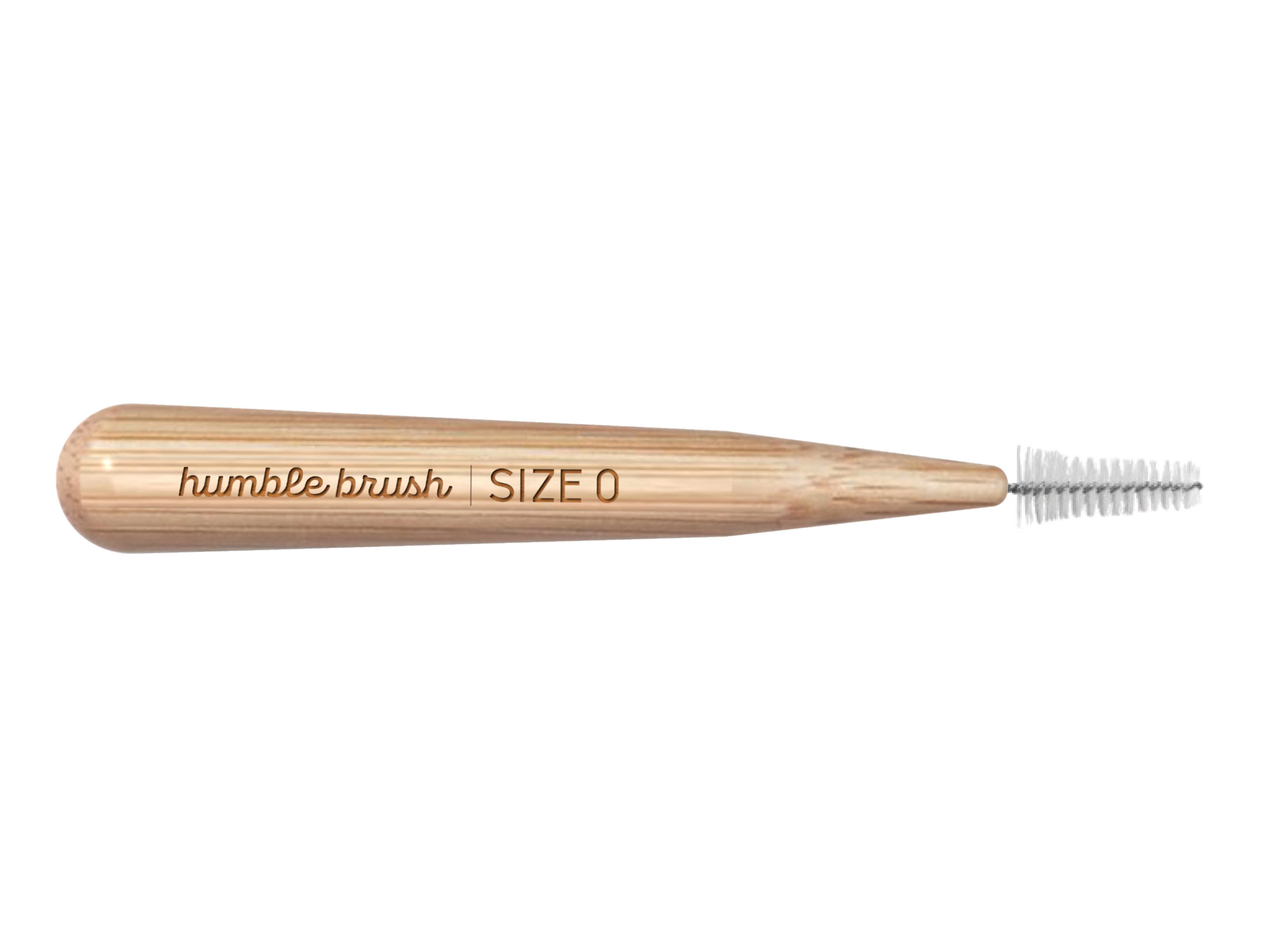 The Humble Co. Humble Bamboo Mellomromsbørste, Str. 0,4 mm, 6 stk.