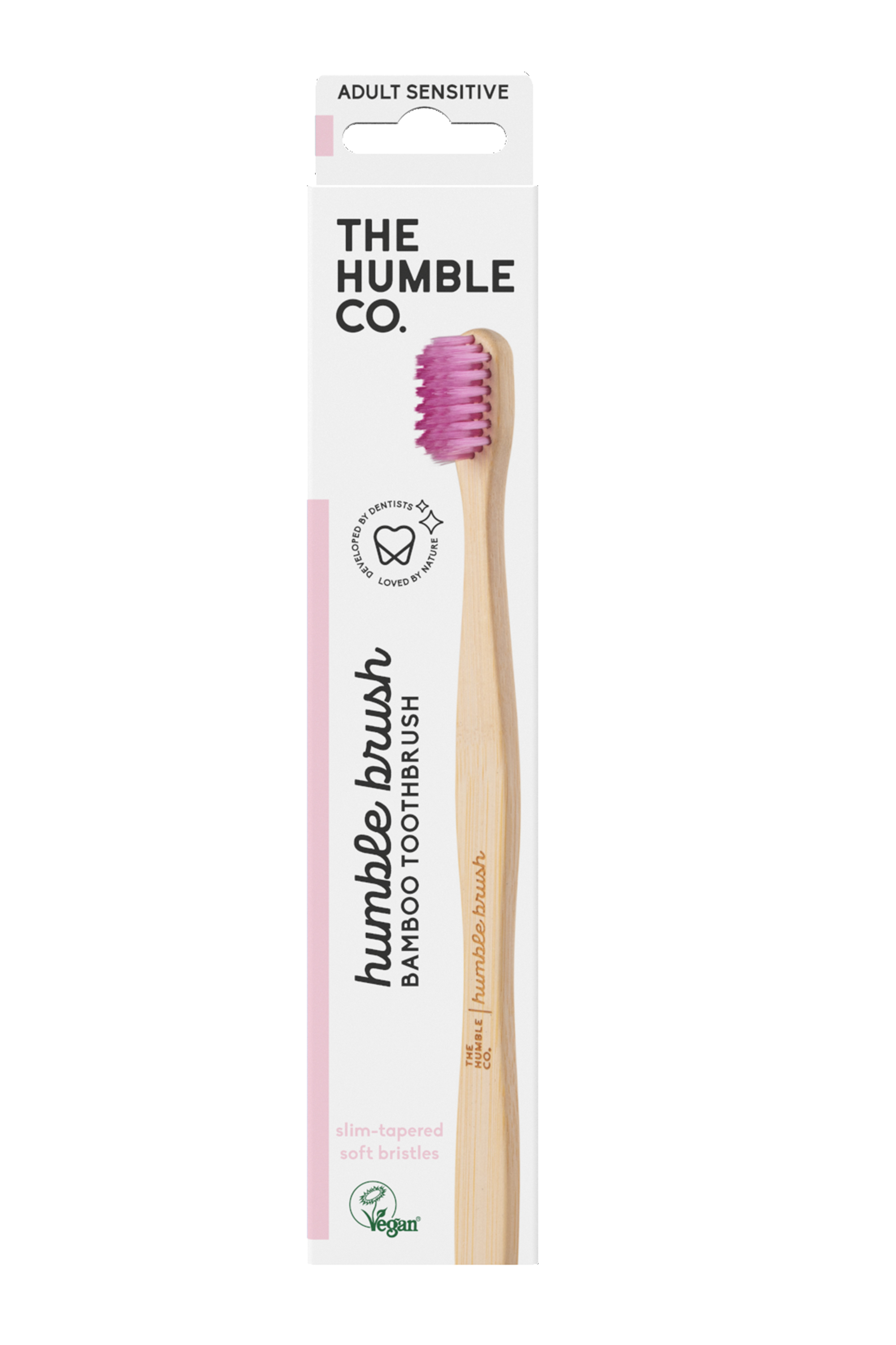 The Humble Co. Humble Brush Adult Sensitive, Purple, 1 stk