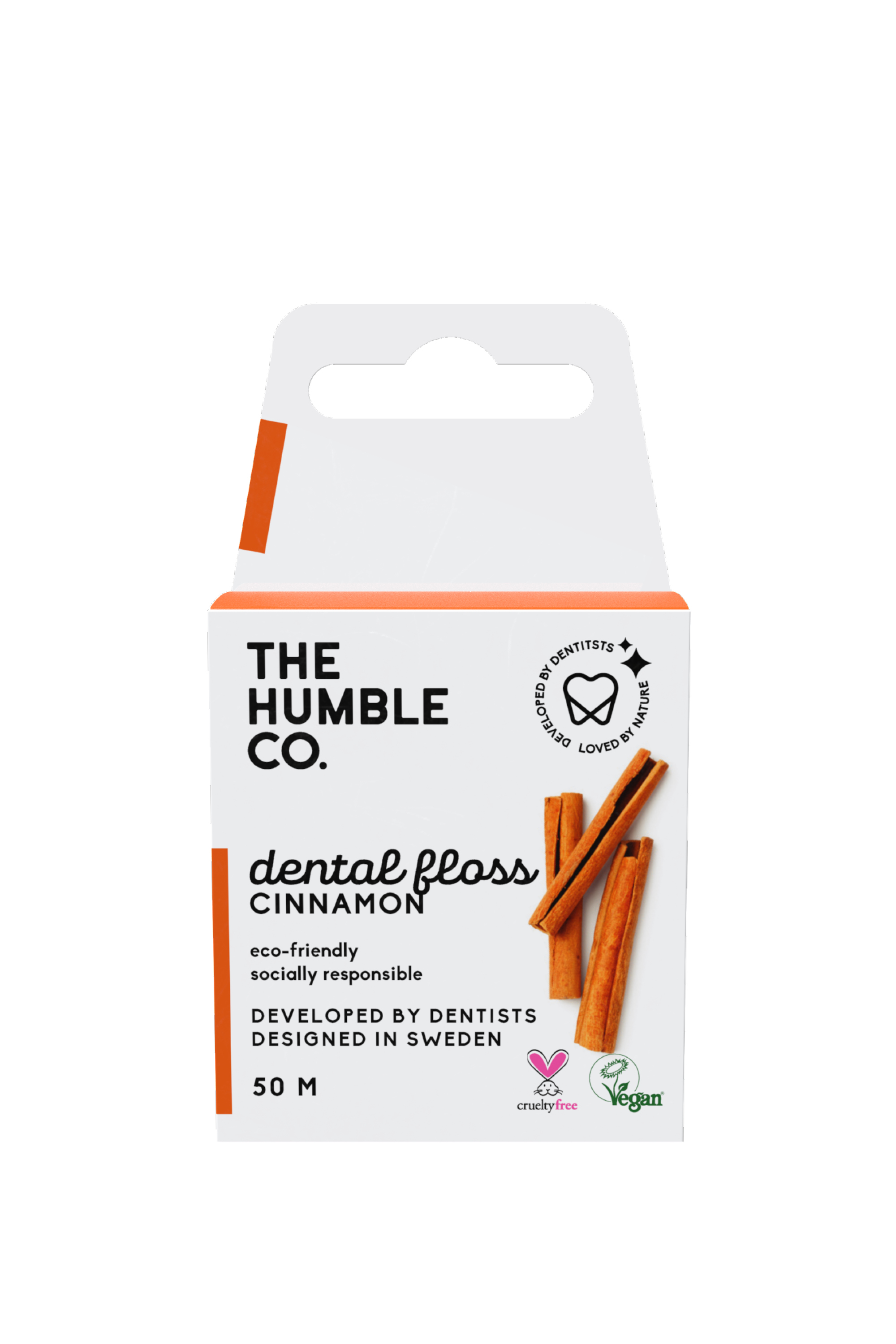 The Humble Co. Humble Floss Cinnamon, 50 m