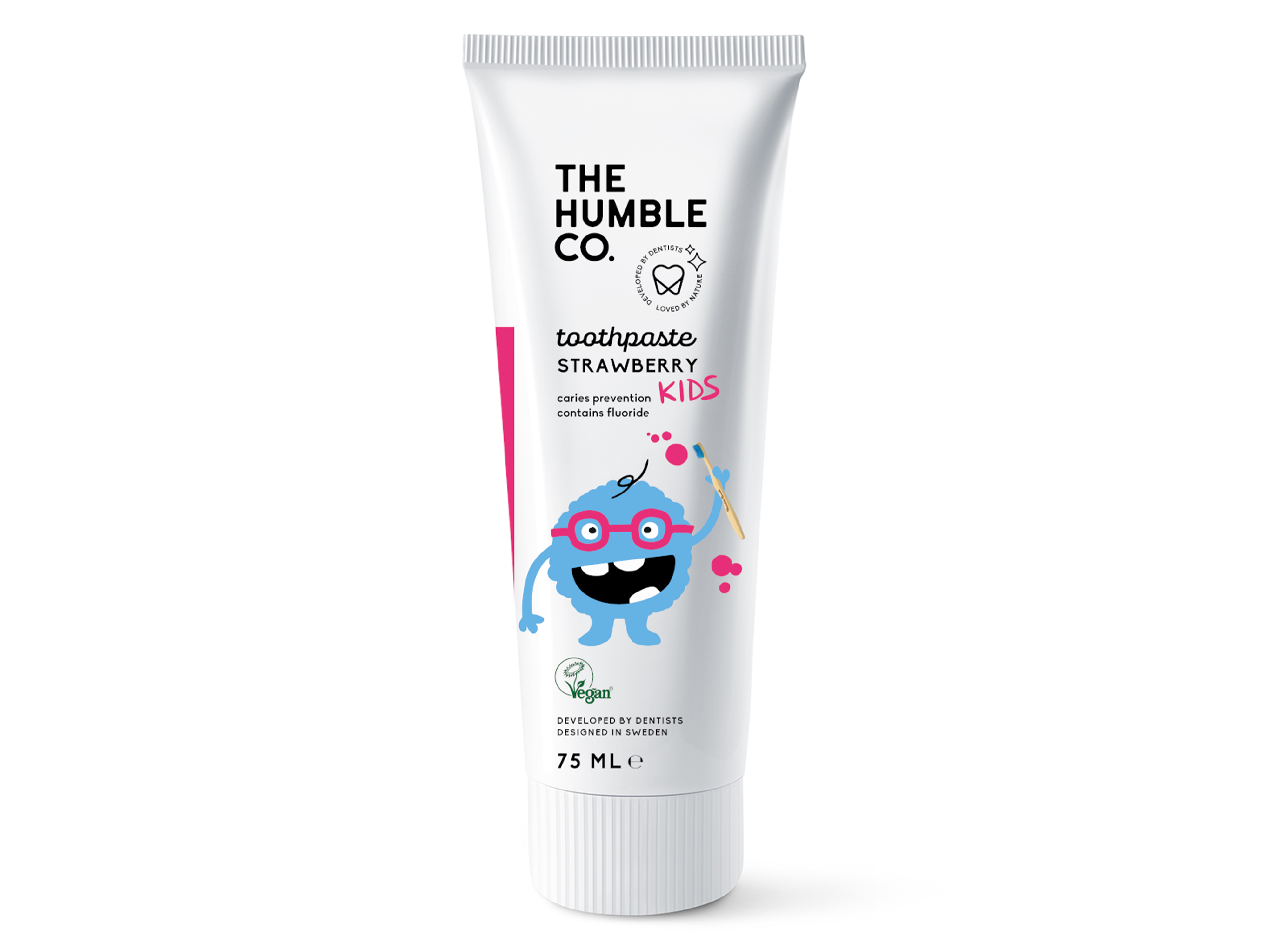 The Humble Co. Natural Toothpaste Kids Strawberry, 75 ml