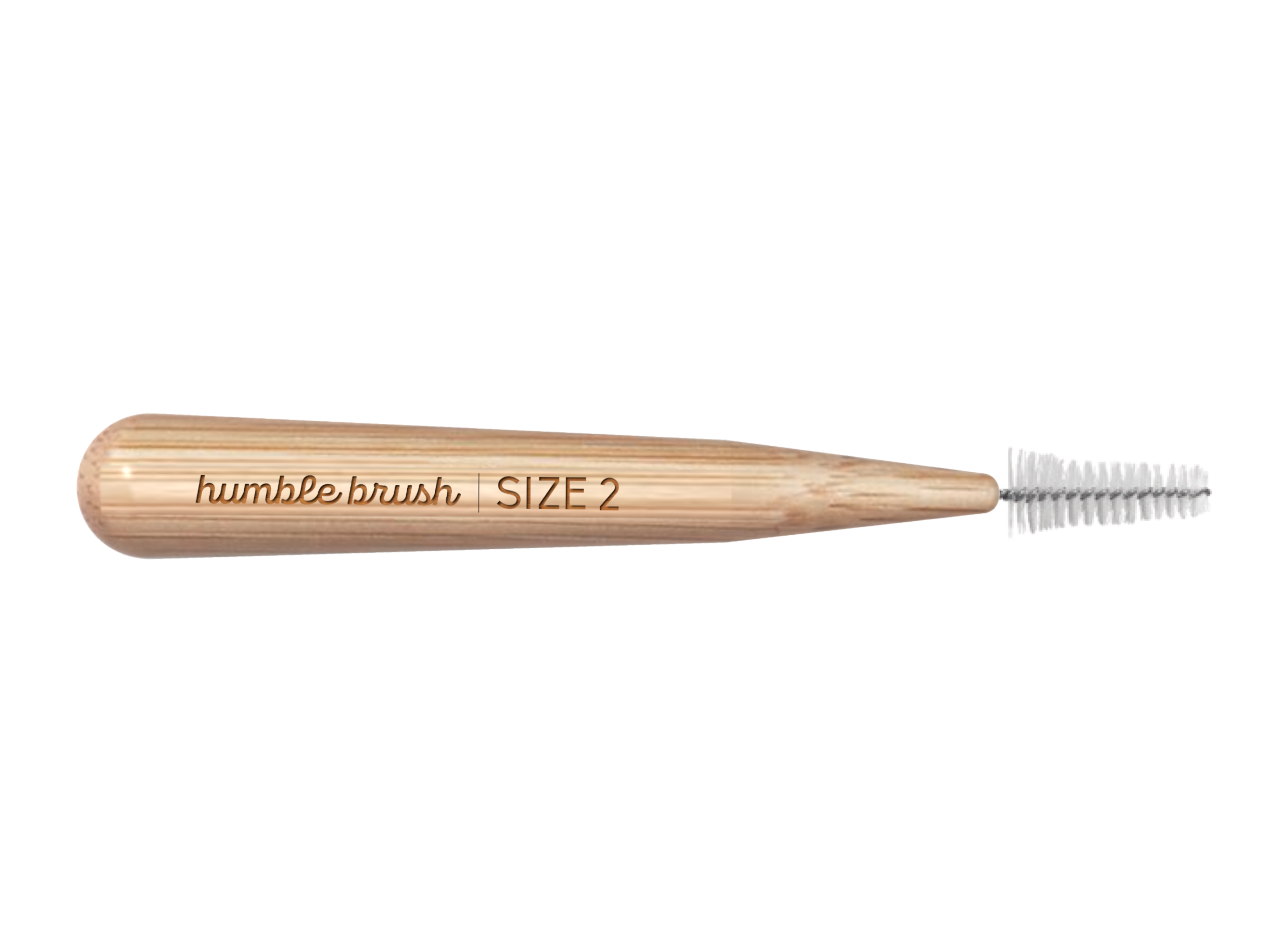 The Humble Co. Humble Bamboo Mellomromsbørste, Str. 0,5 mm, 6 stk.