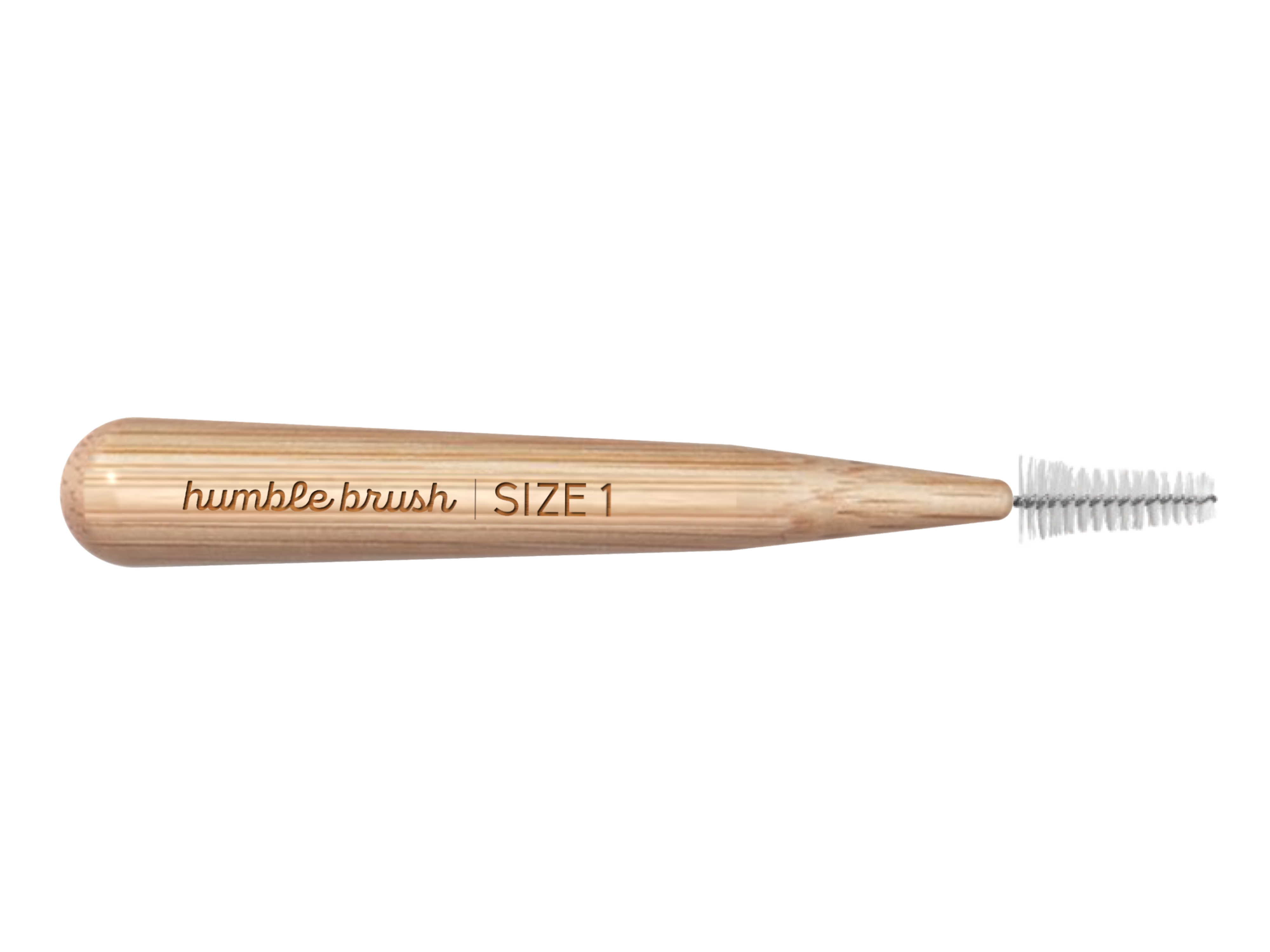 The Humble Co. Humble Bamboo Mellomromsbørste, Str. 0,45 mm, 6 stk.