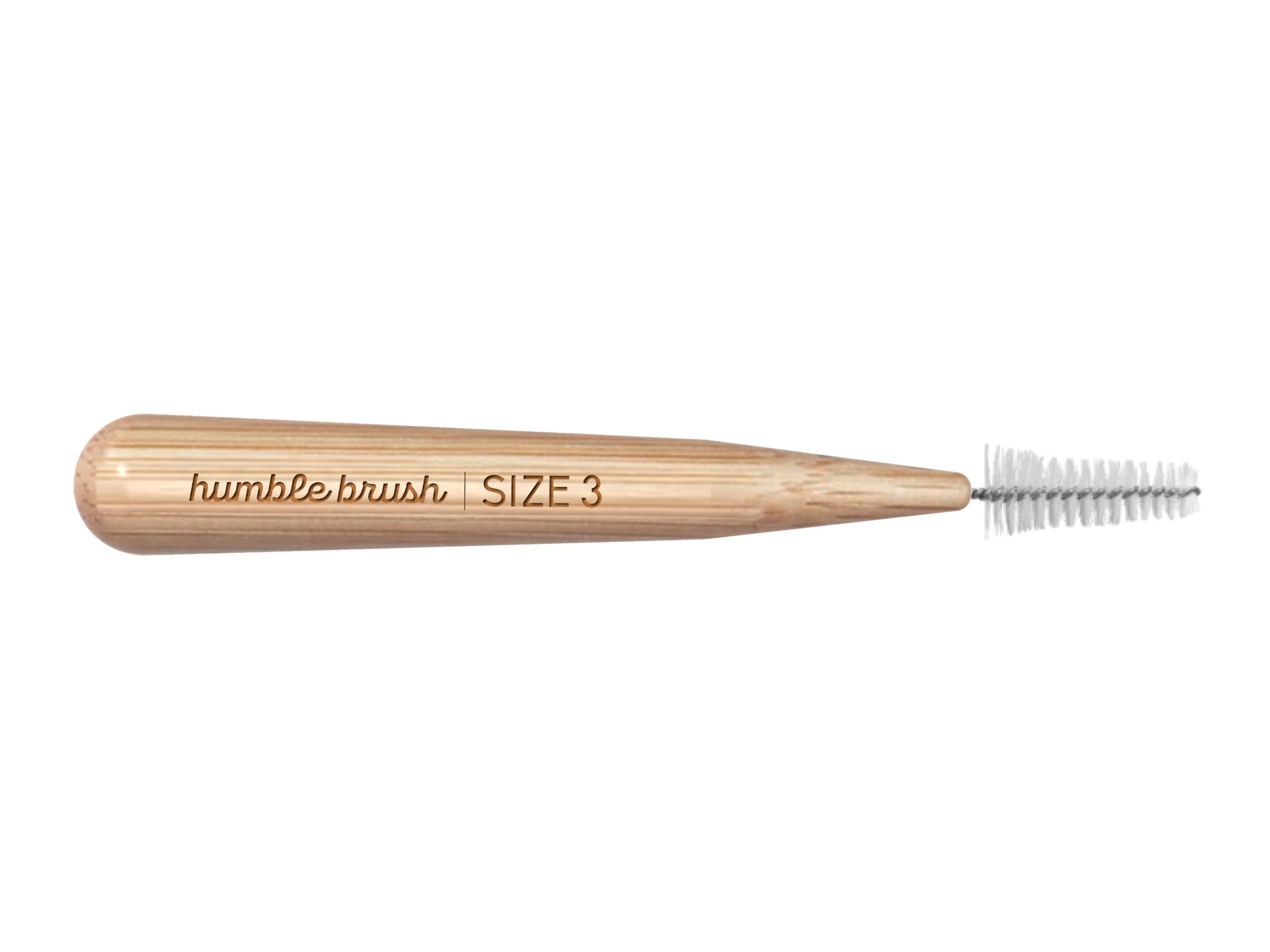 The Humble Co. Humble Bamboo Mellomromsbørste, Str. 0,6 mm, 6 stk.