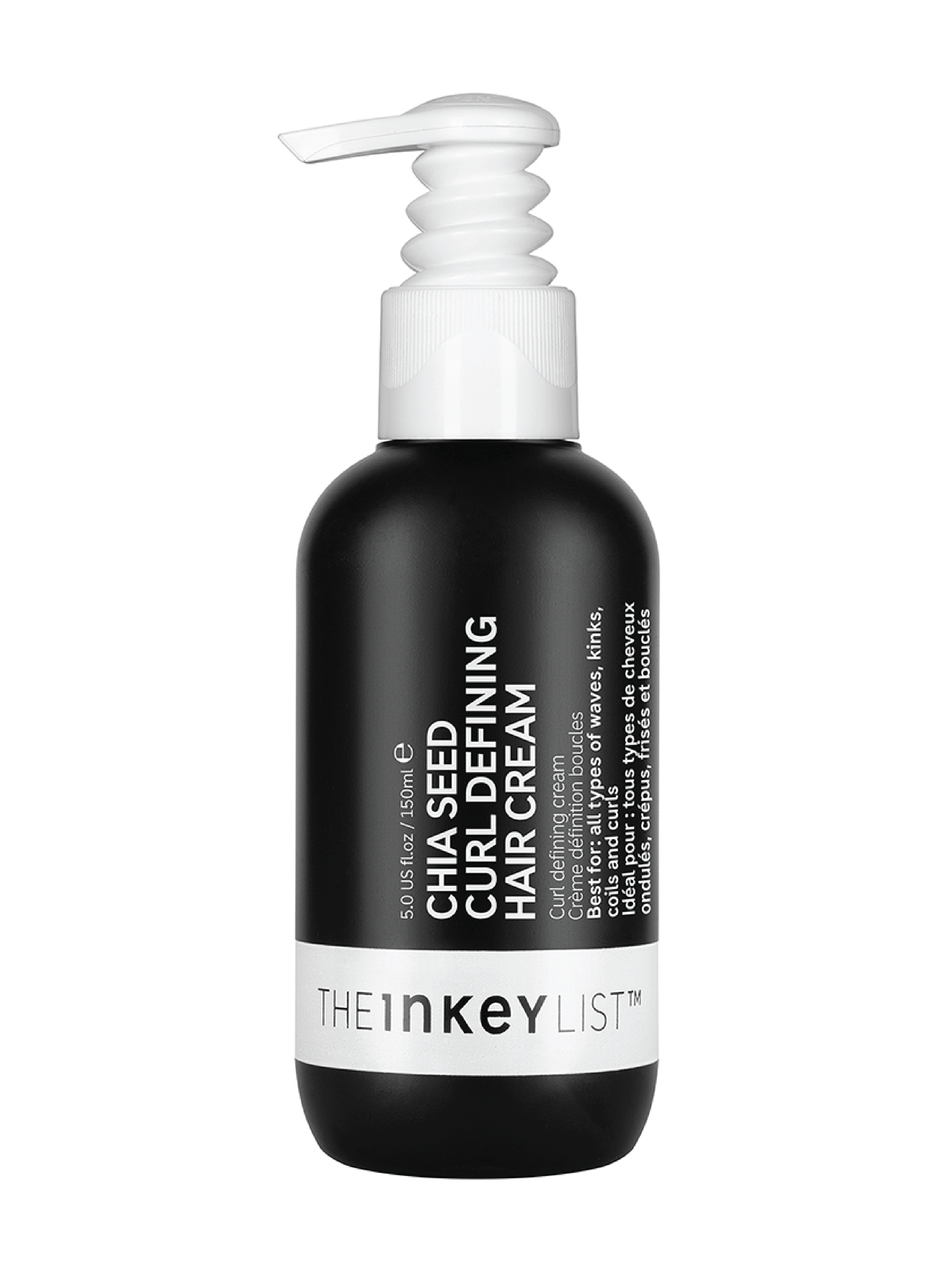 The Inkey List Chia Seed Curl Defining Hair Cream, 150 ml