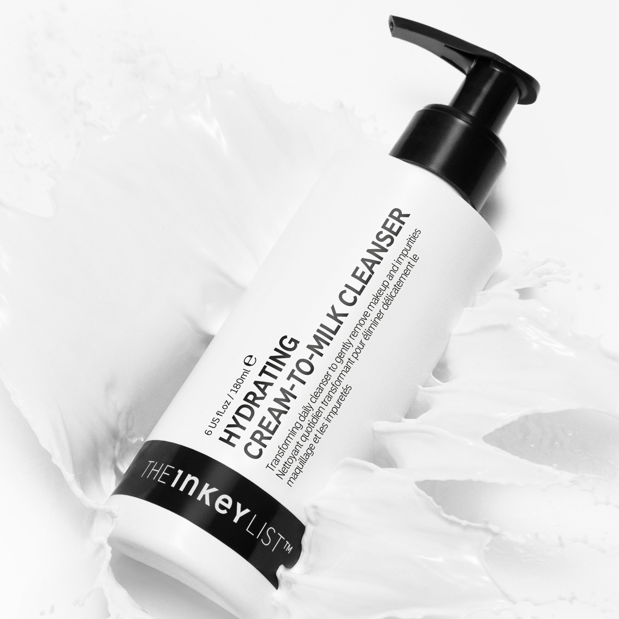 The Inkey List Hydrating Cream to Milk Cleanser, 180 ml
