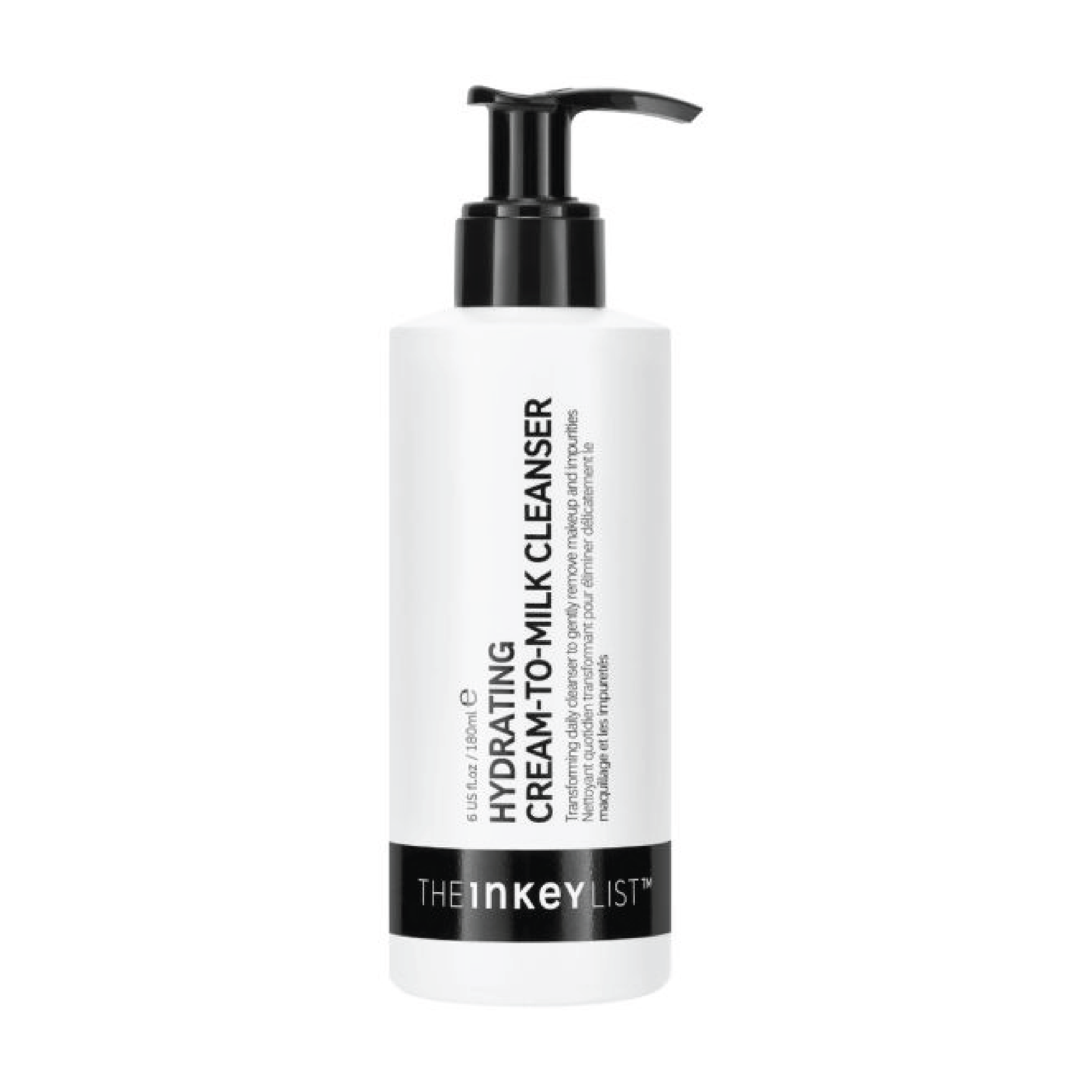 The Inkey List Hydrating Cream-To-Milk Cleanser, 180 ml