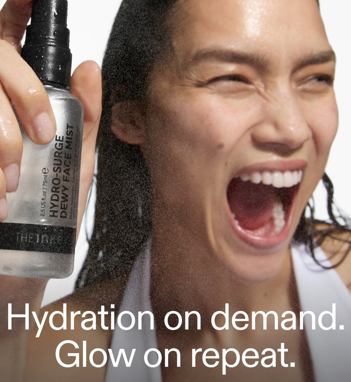 The Inkey List Hydro-Surge Dewy Face Mist, 75 ml