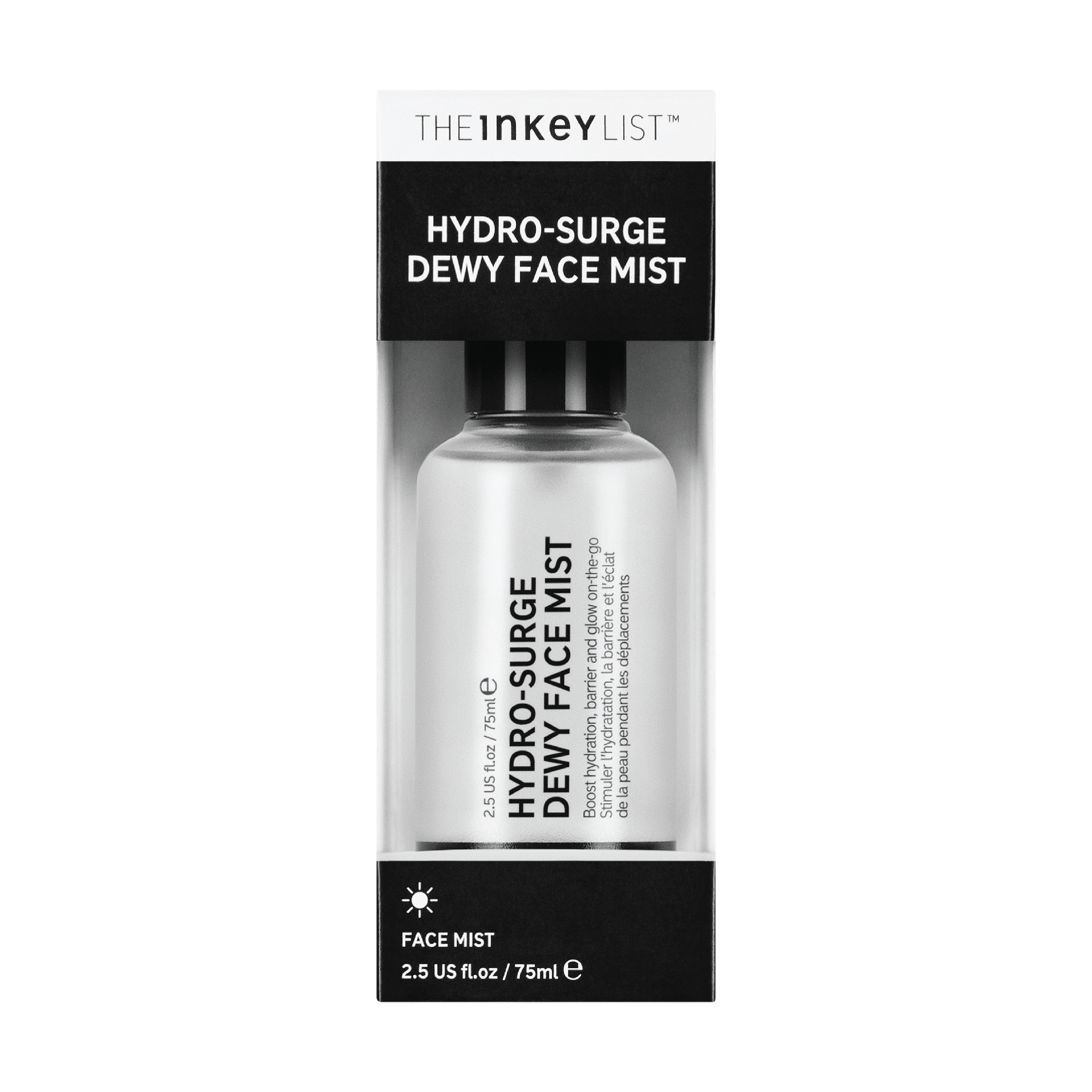 The Inkey List Hydro-Surge Dewy Face Mist, 75 ml