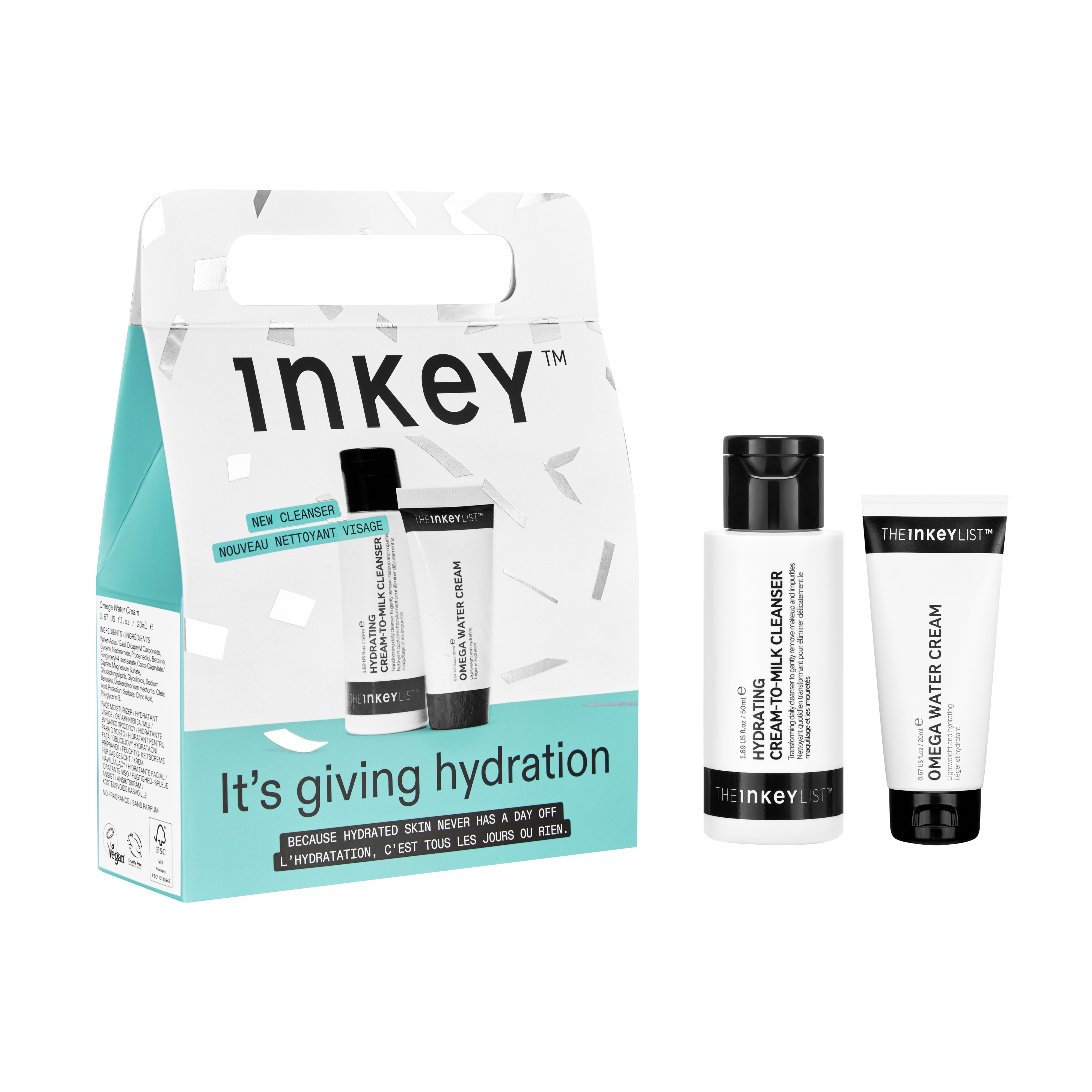 The Inkey List It's Giving Hydration Set, 1 sett