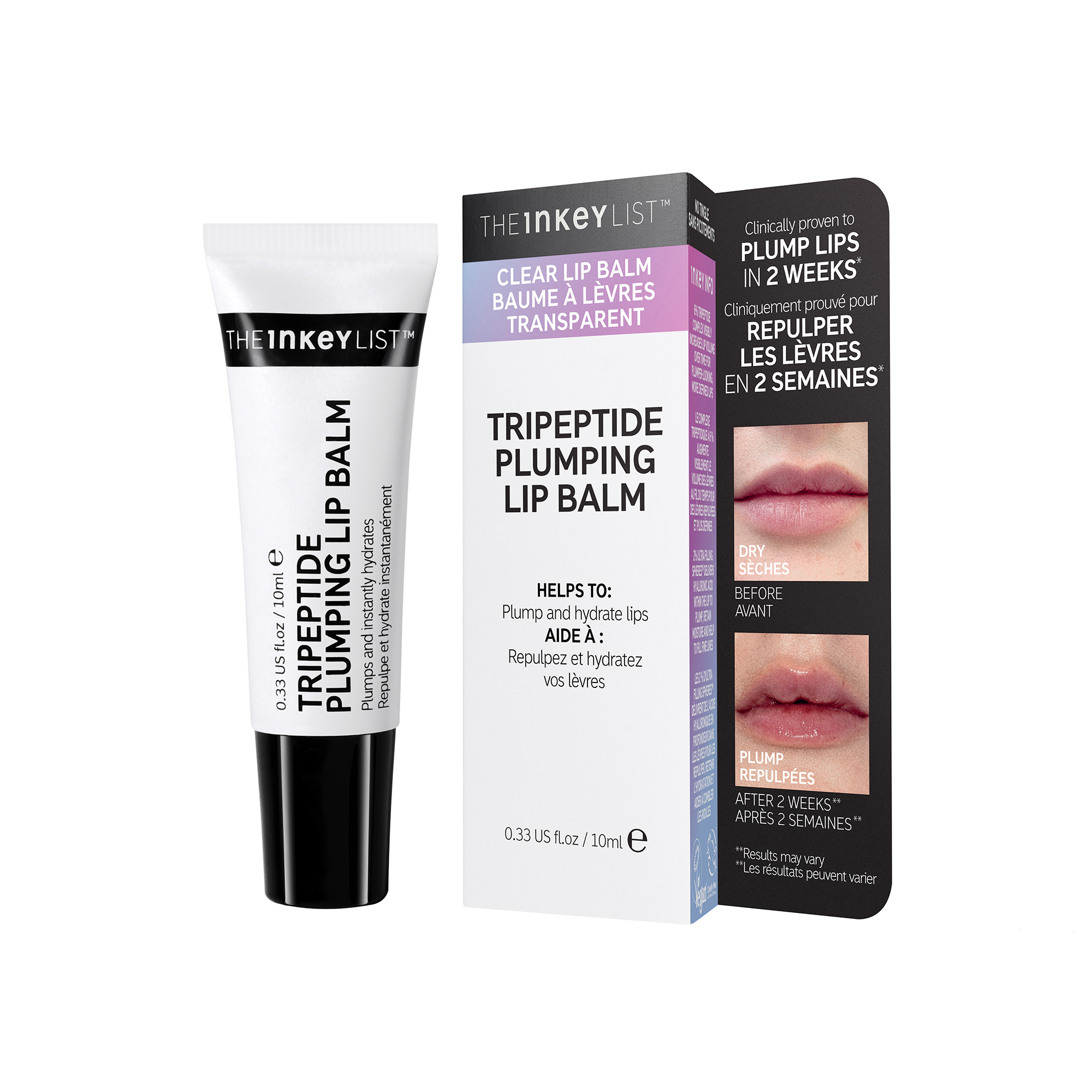 The Inkey List Tripeptide Plumping Lip Balm, 10 ml