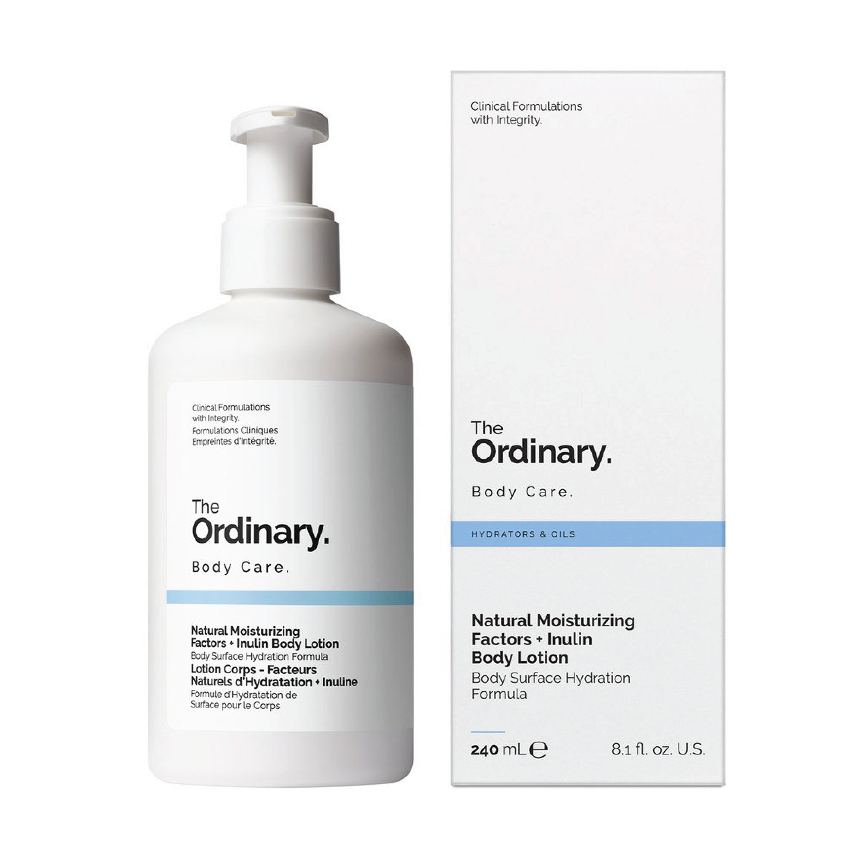 The Ordinary Natural Moisturizing Factors + Inulin Body Lotion, 240 ml