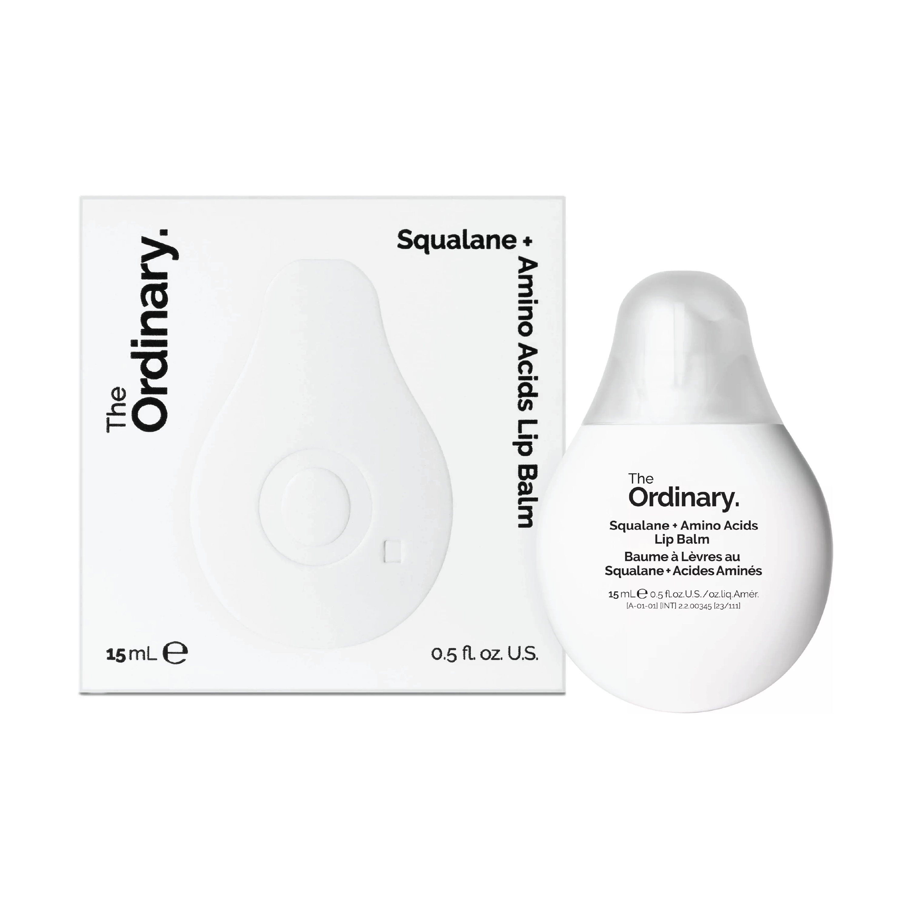 The Ordinary Squalane & Amino Acids Lip Balm, 15 ml