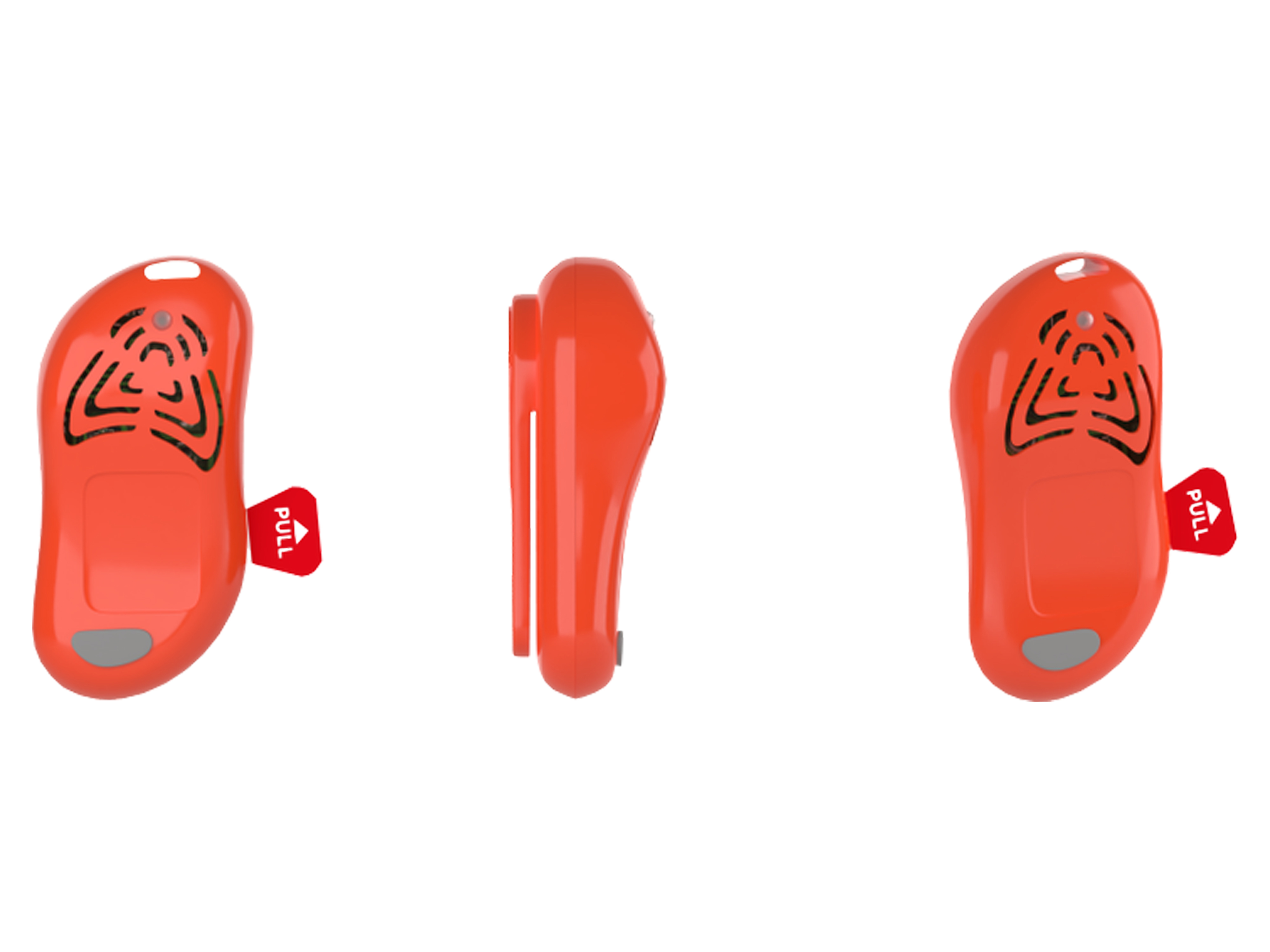 Tickless Human elektronisk flåttjager, Rød, 1 stk.