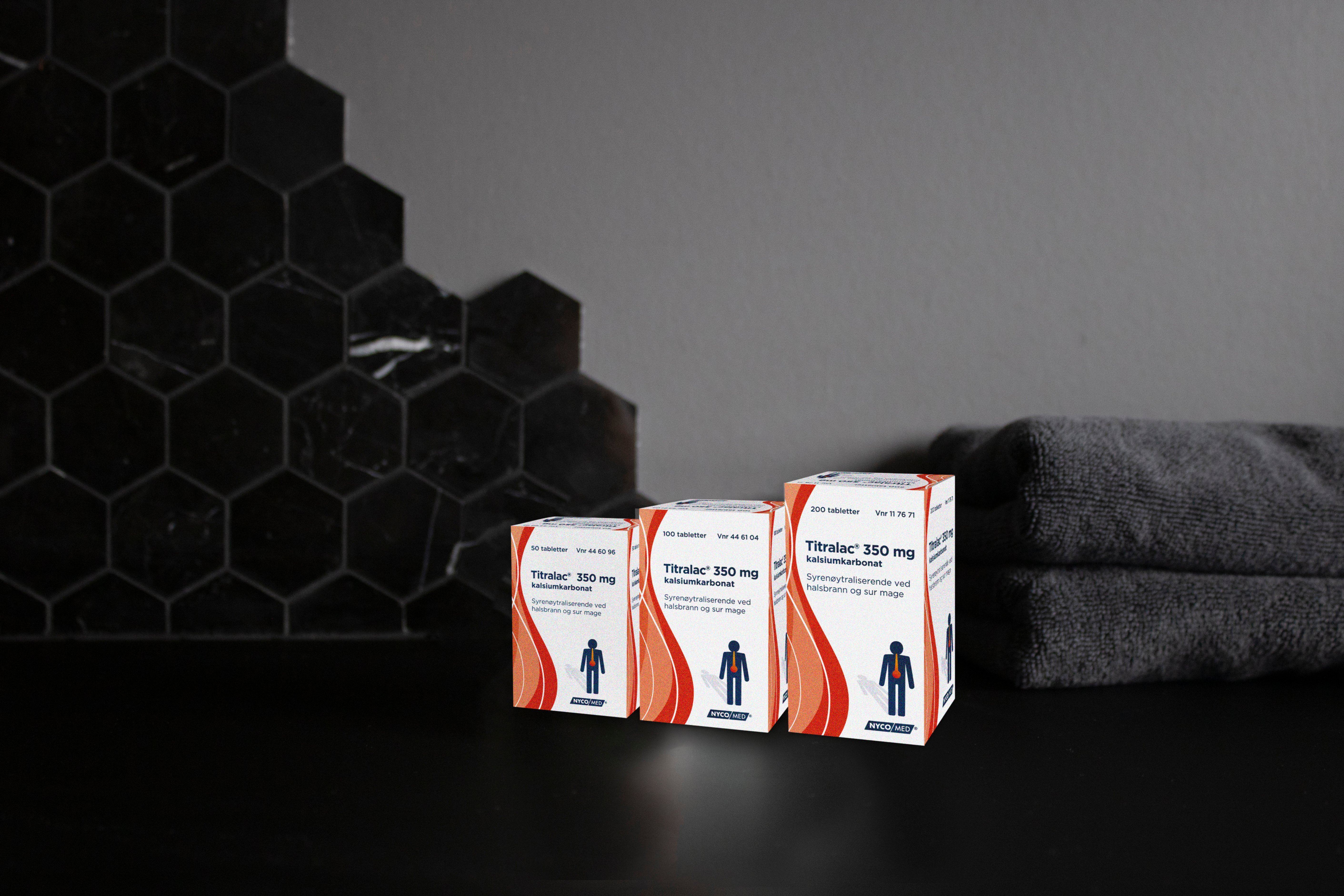 Titralac Tabletter 350mg, 100 stk.