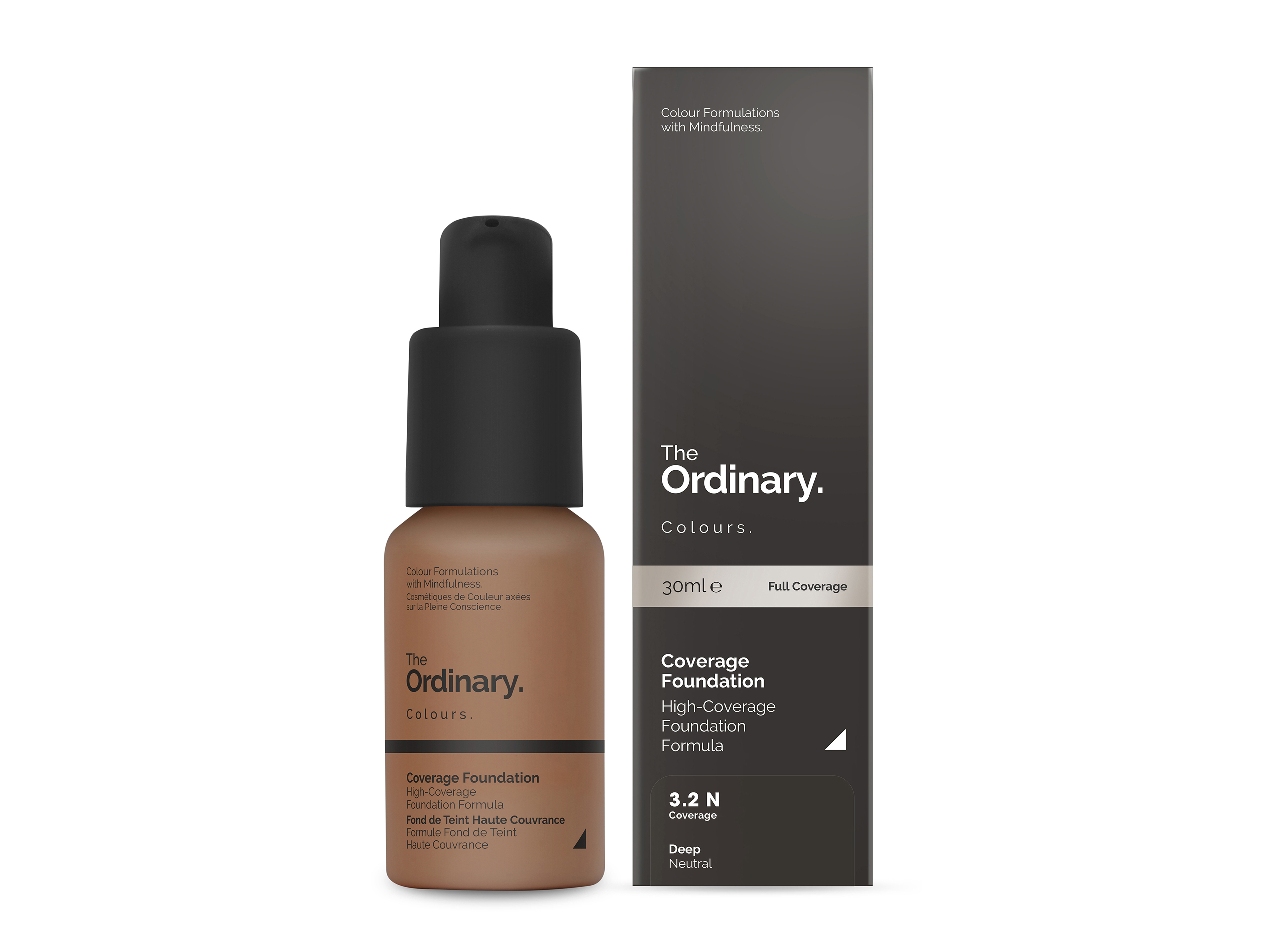 The Ordinary Coverage Foundation, 3.2 N Deep Neutral, 30 ml