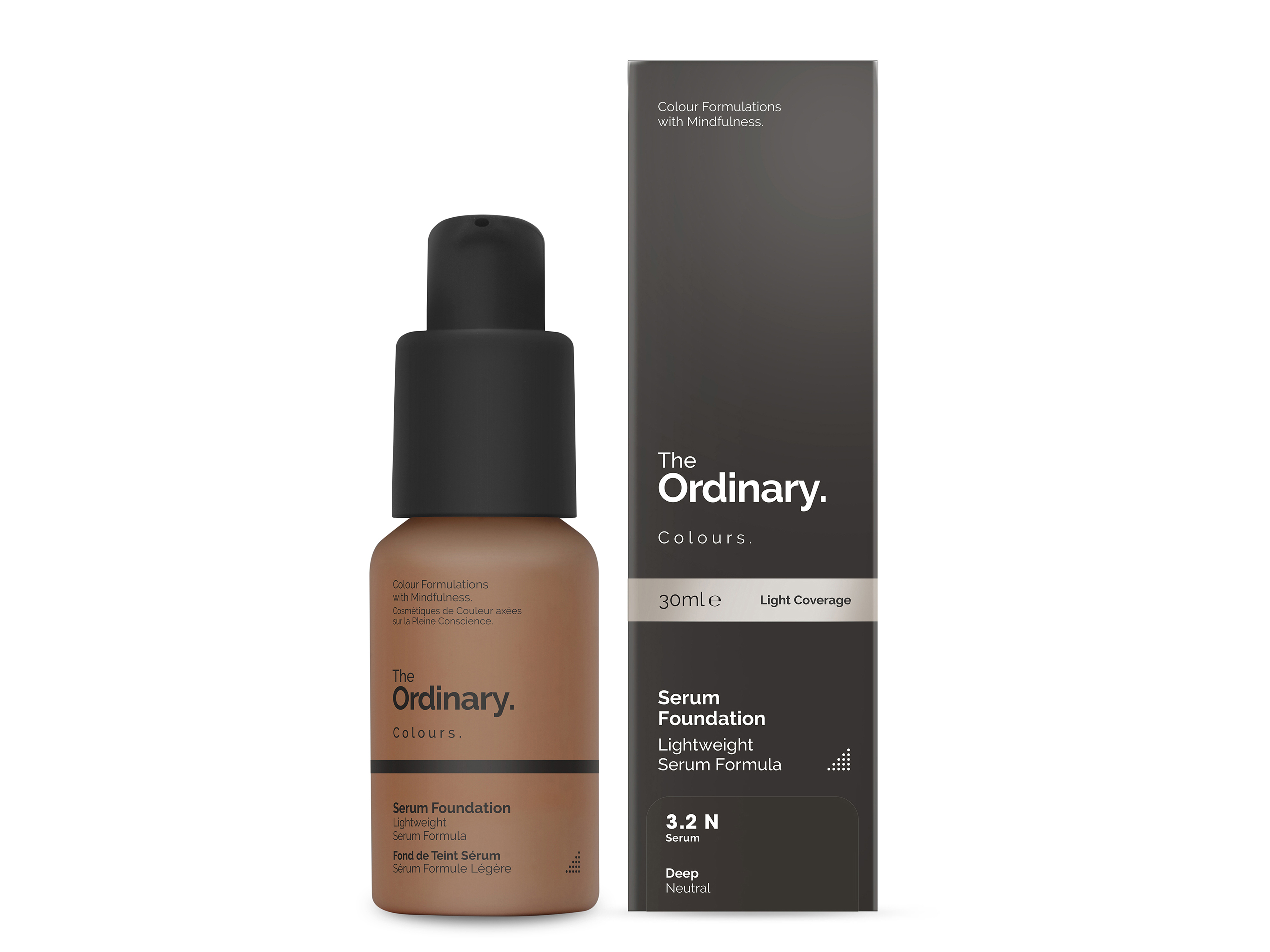 The Ordinary Serum Foundation, 3.2 N Deep Neutral, 30 ml