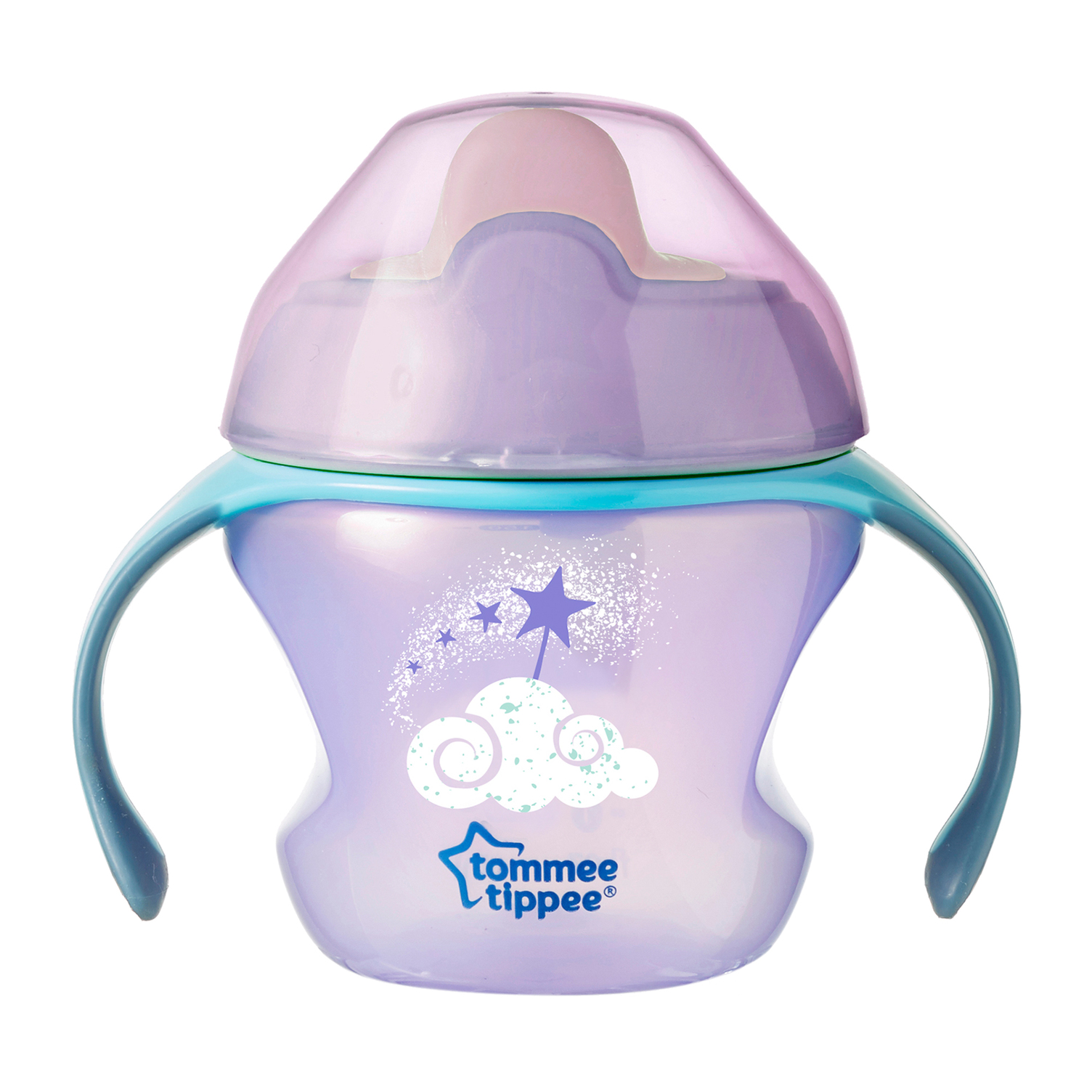 Tommee Tippee First Training Cup 4md+, Lilla, 1 stk.
