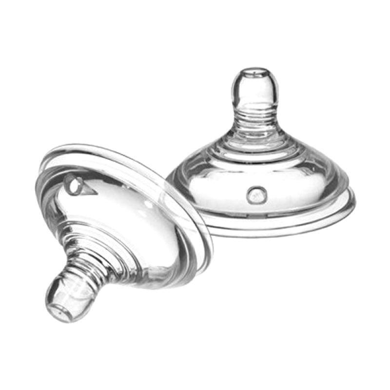 Tommee Tippee Medium Flow Teat, 2 stk