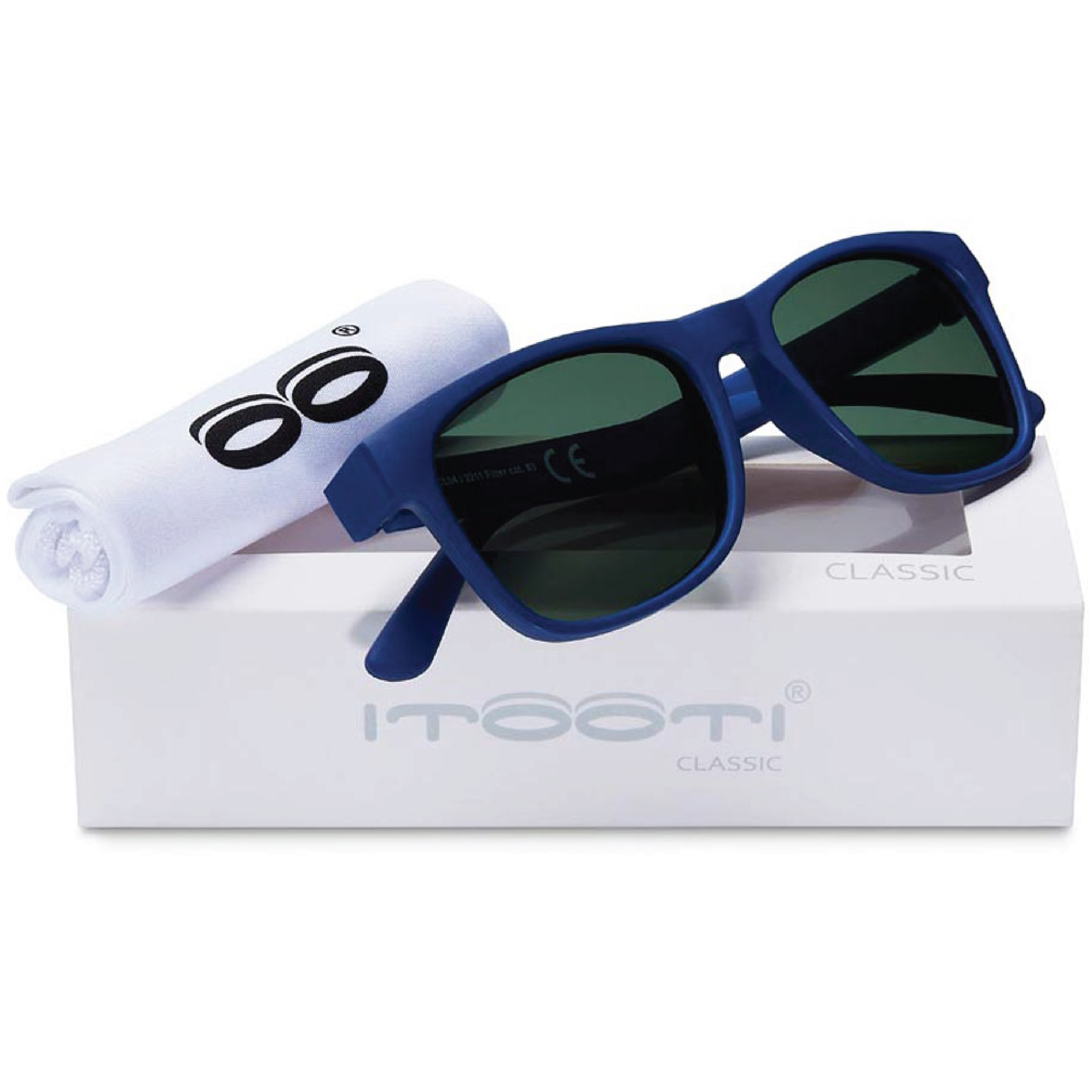 Tootiny Classic Solbriller Barn, 6 år +, blå, 1 stk.