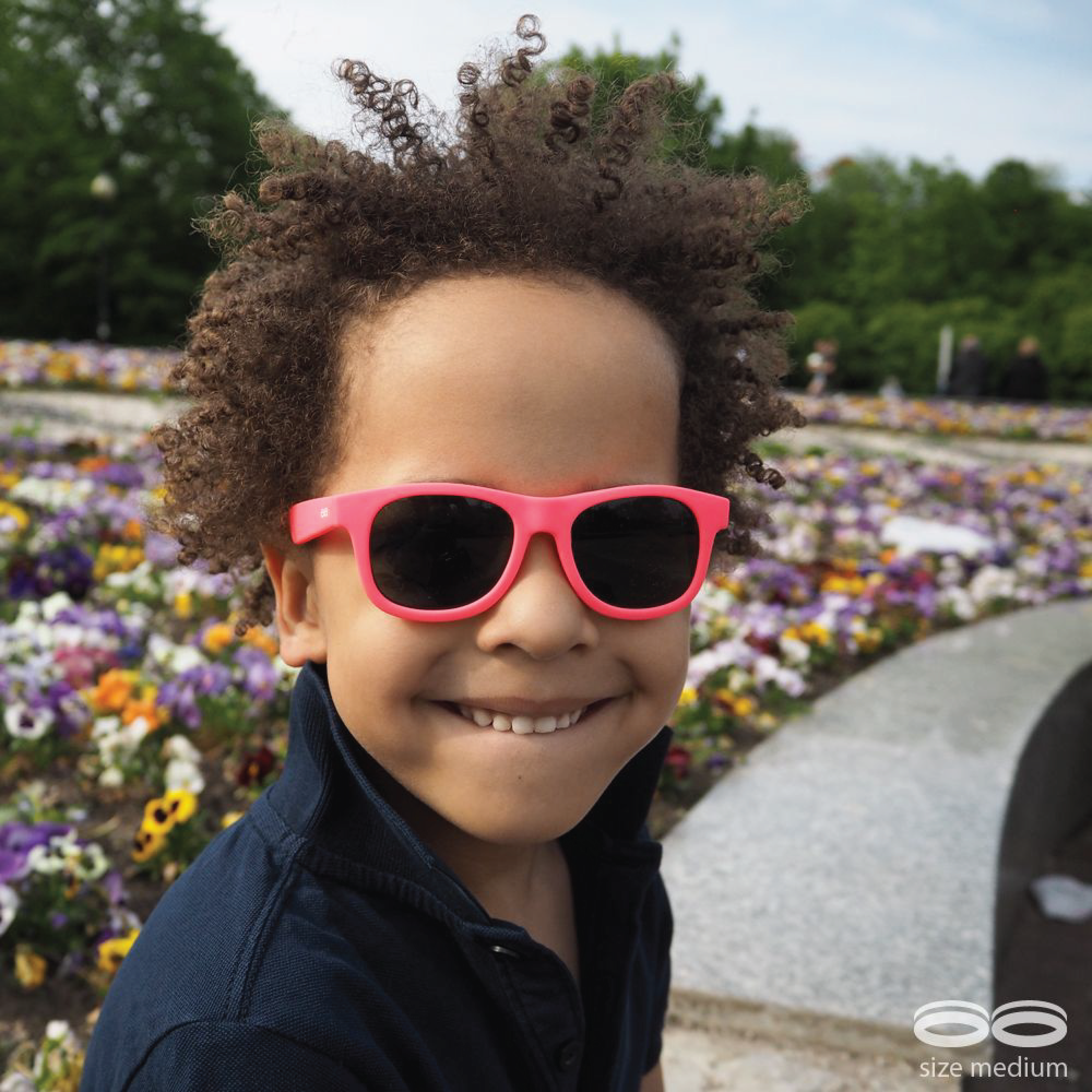 Tootiny Classic Solbriller Barn, 6 år +, blå, 1 stk.