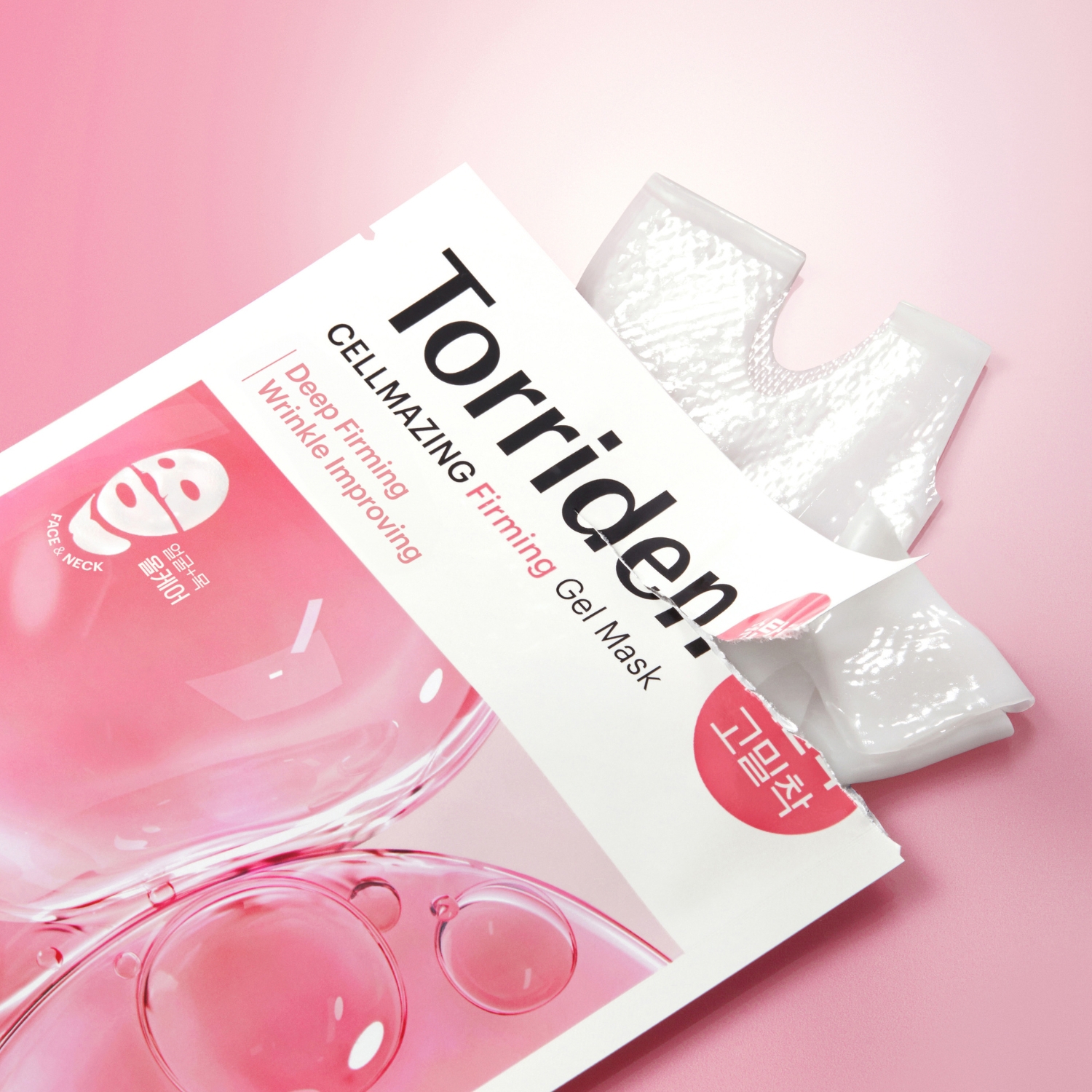 Torriden CELLMAZING Firming Gel Mask (Face & Neck), 1 stk.