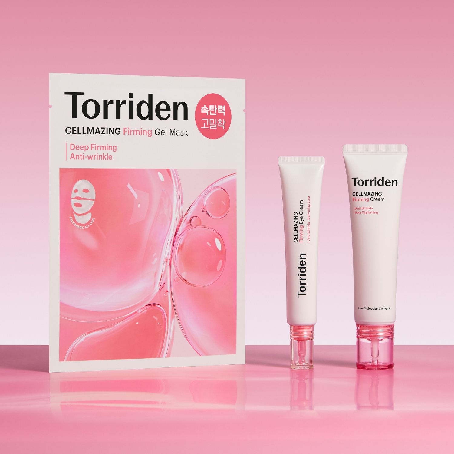 Torriden CELLMAZING Firming Gel Mask (Face & Neck), 1 stk.