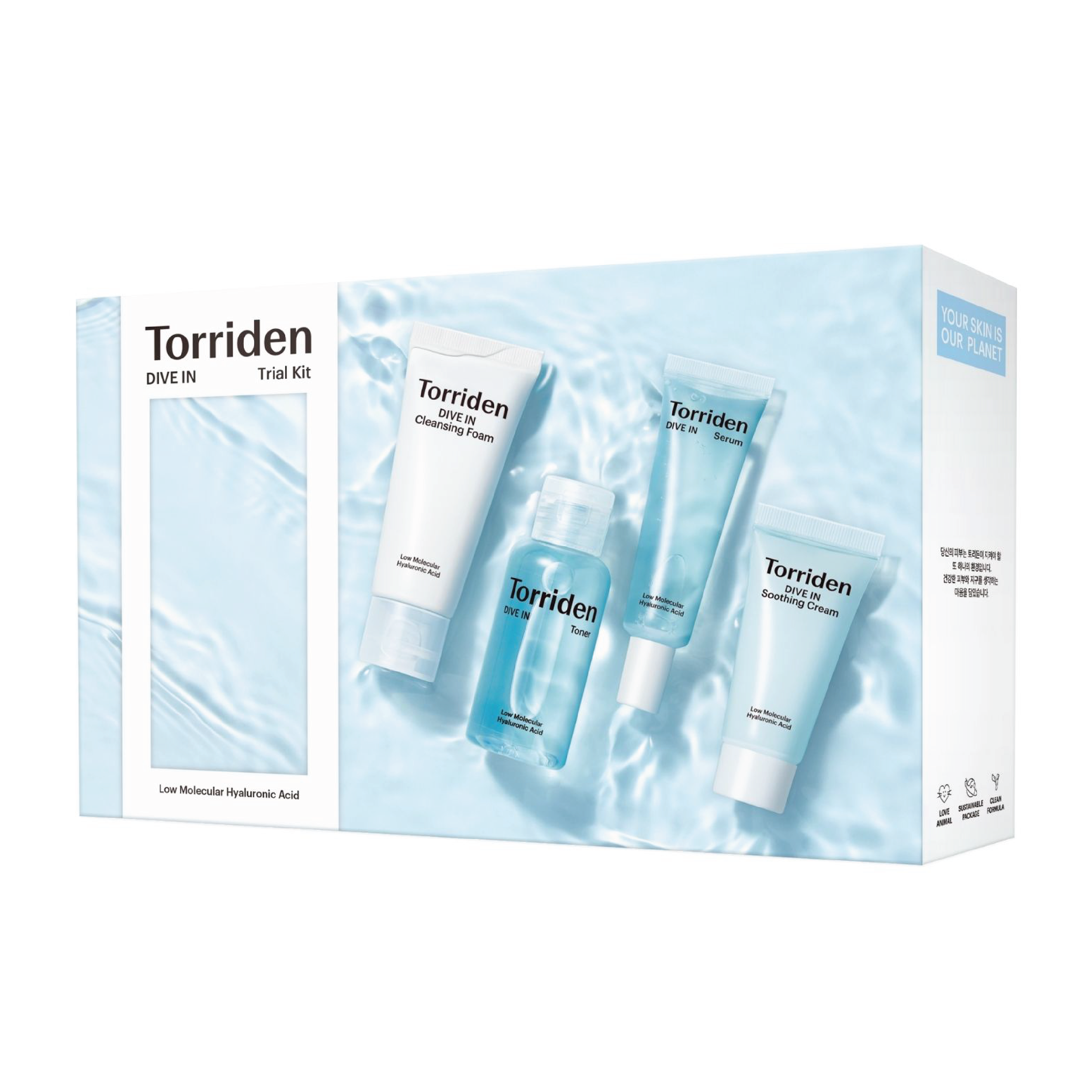 Torriden DIVE IN Trial Kit, 1 sett