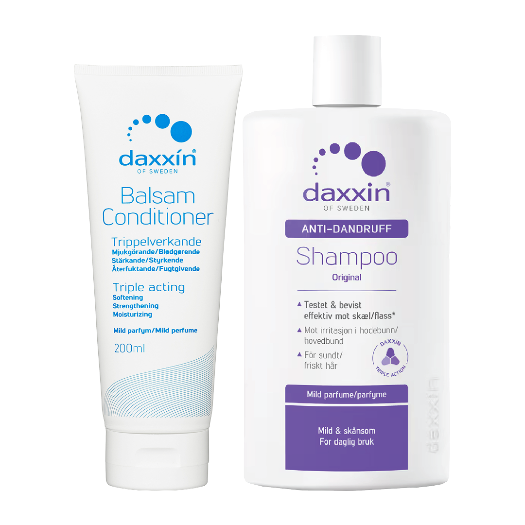 Trippelvirkende Shampoo + Balsam m/p