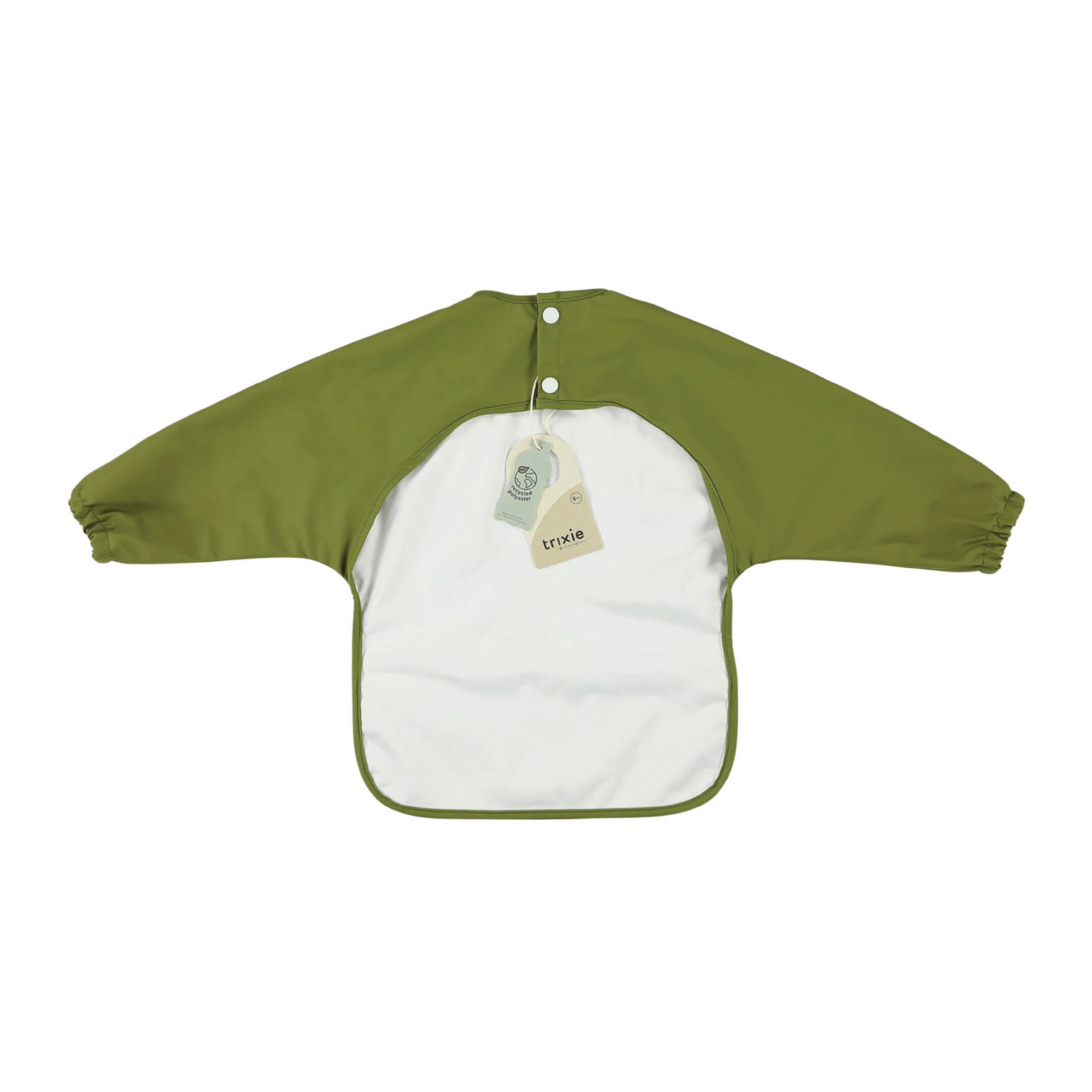 Trixie Smekke med ermer Mr. Dino, Grønn, 1 stk.