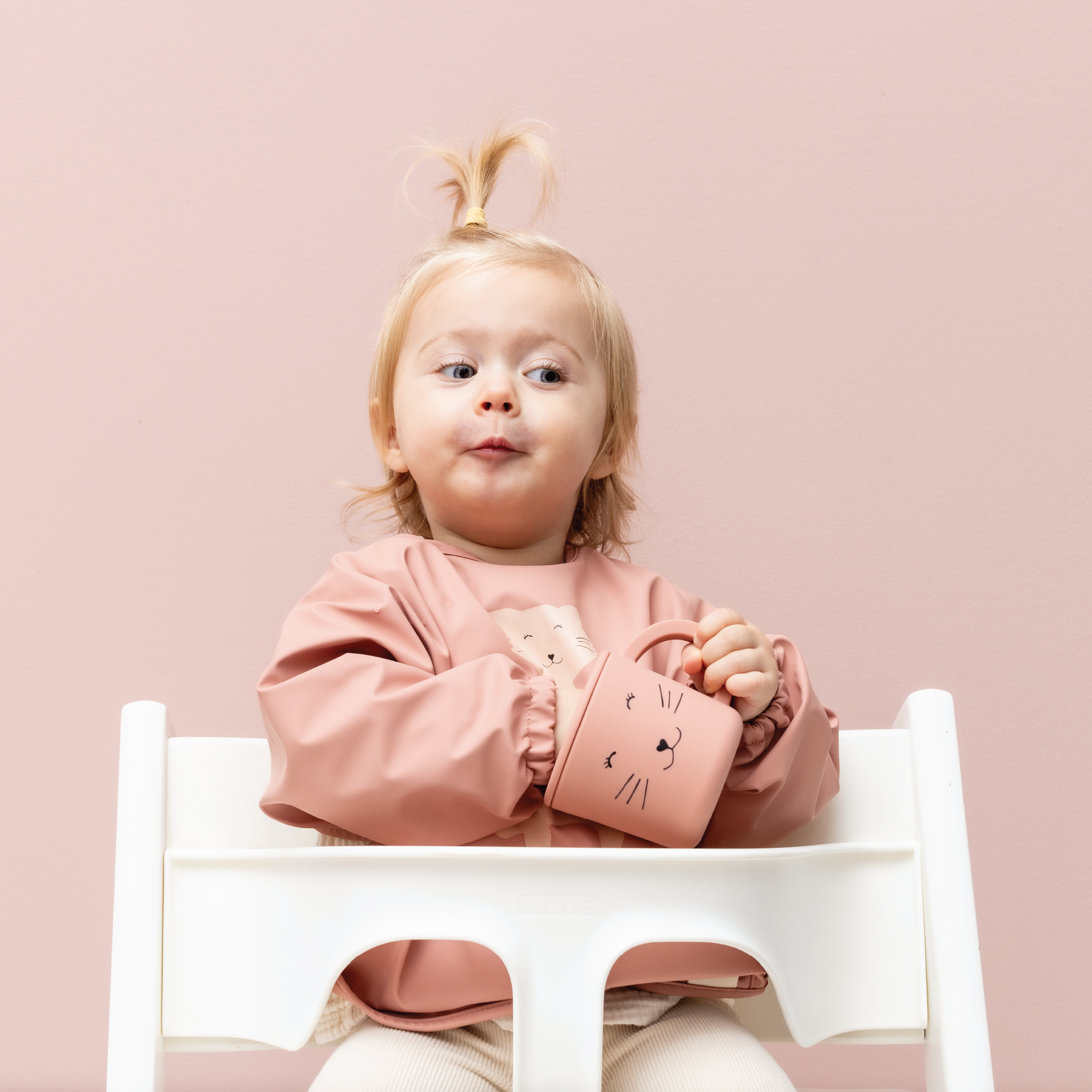 Trixie Tutekopp i silikon Mrs. Cat, Rosa, 1 stk.