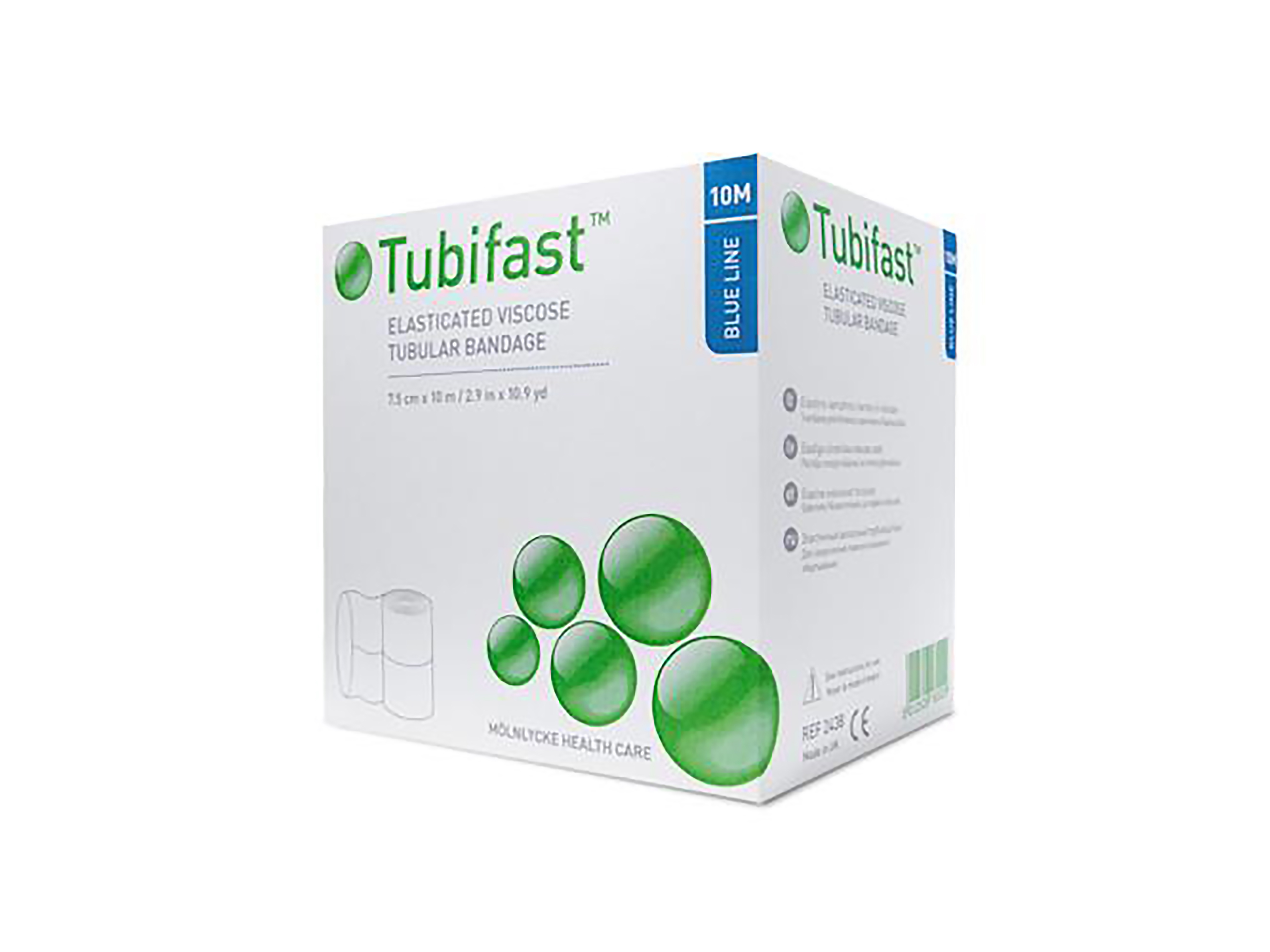 Tubifast 7,5 cm x 10 m blå, 1 stk - Førstehjelp - Farmasiet.no