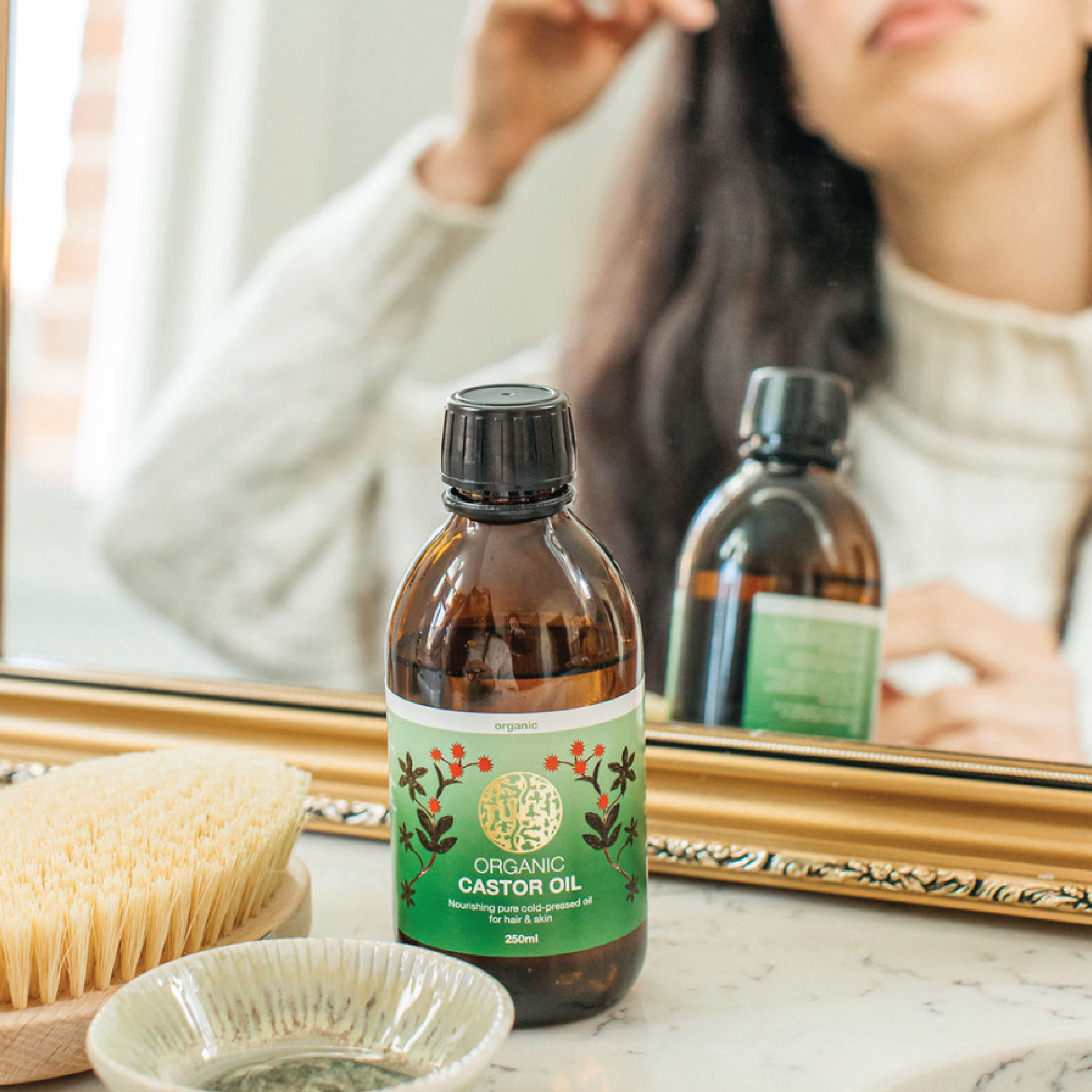 Tulsi Organic Castor Oil, 250 ml