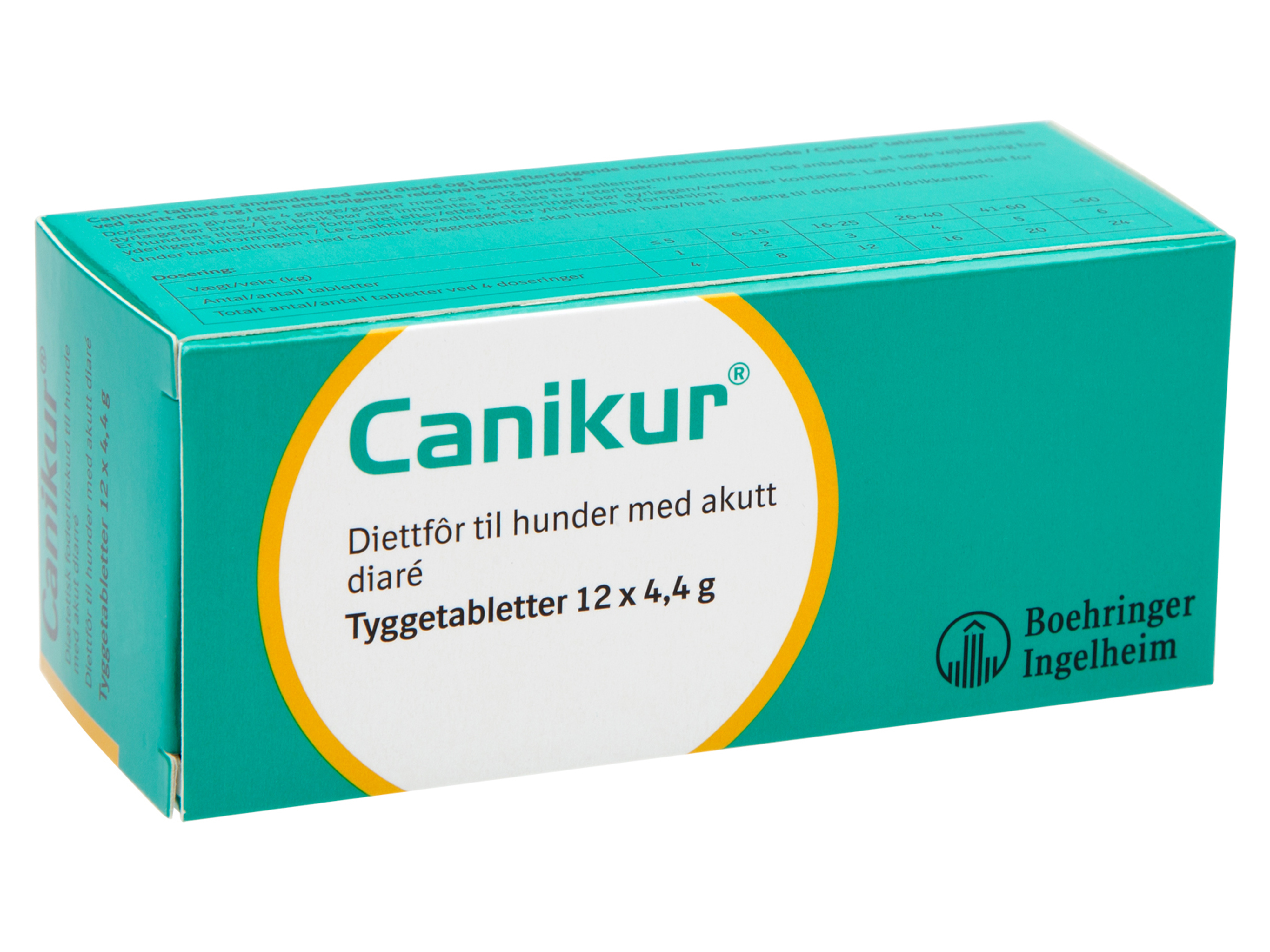 Canikur Tyggetabletter, 12 x 4,4 gram