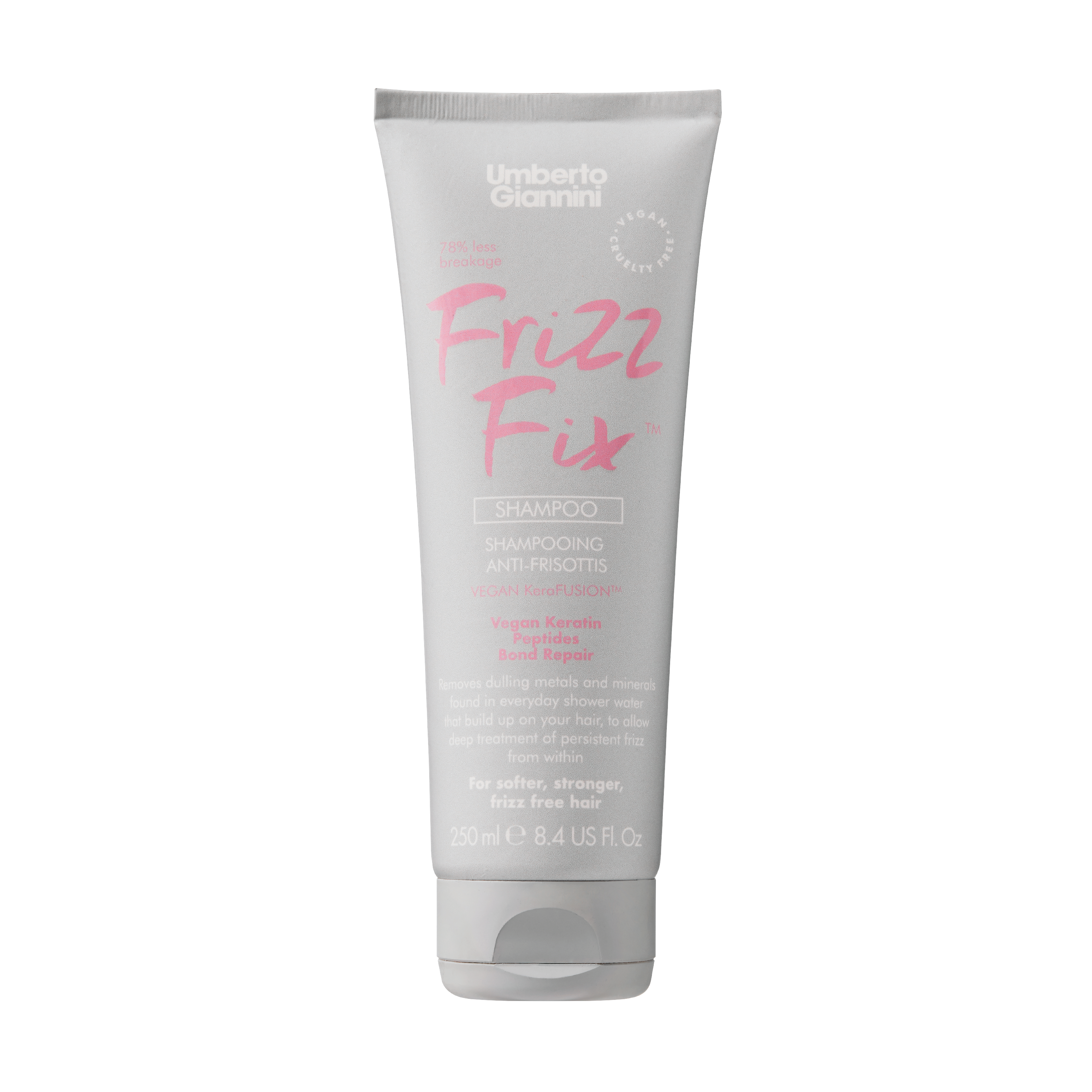 Umberto Giannini Frizz Fix Shampoo, 250 ml