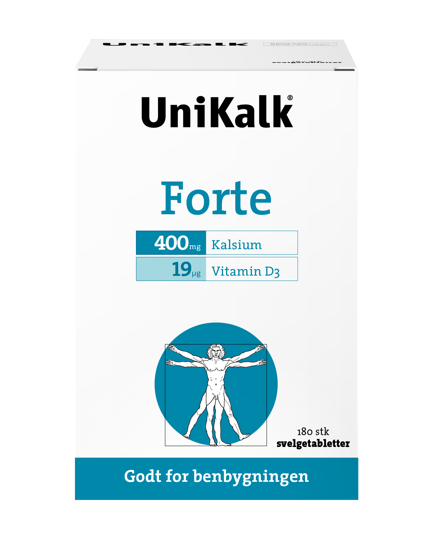 Unikalk Forte Tabletter, 180