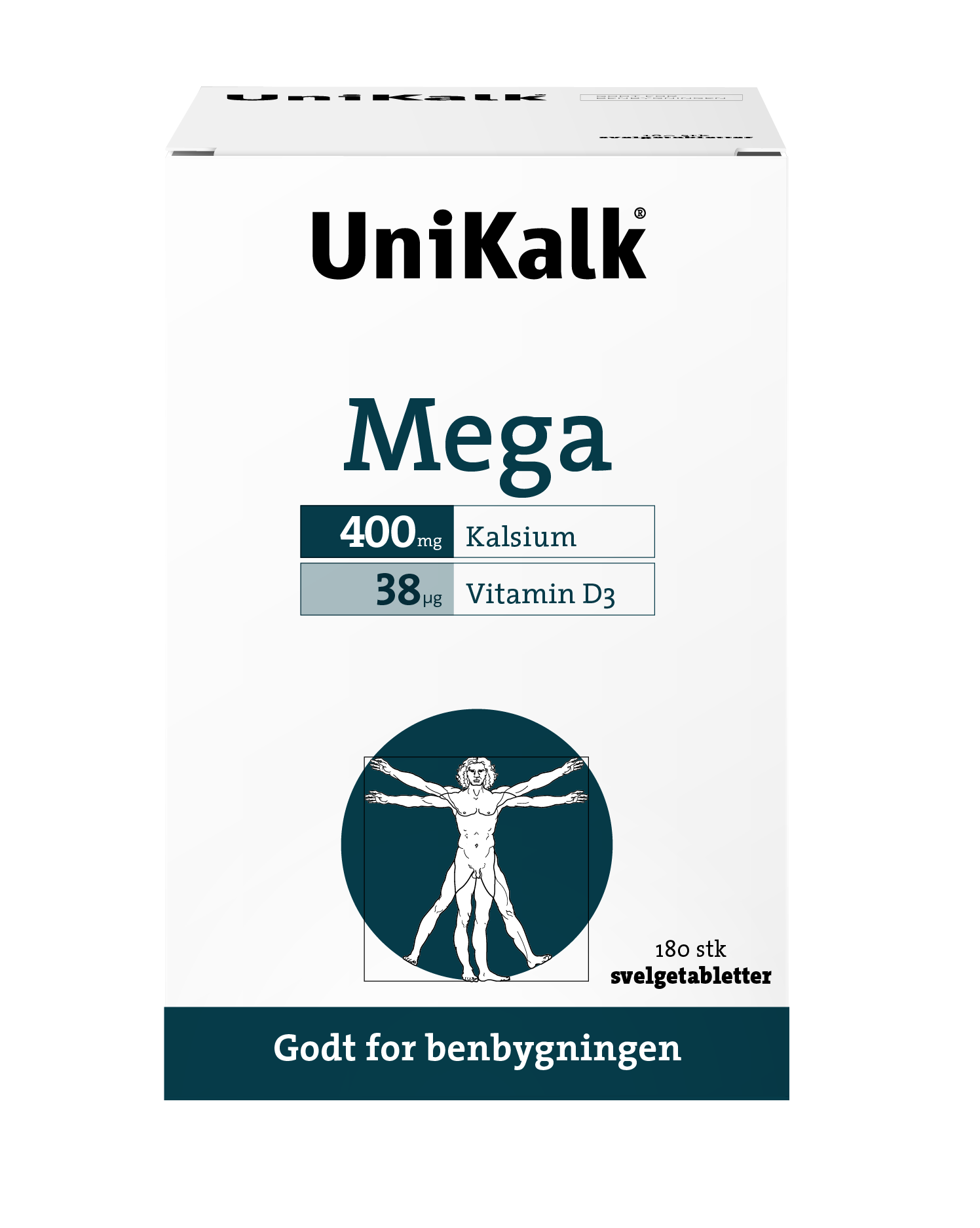 Unikalk Mega Tabletter, 180