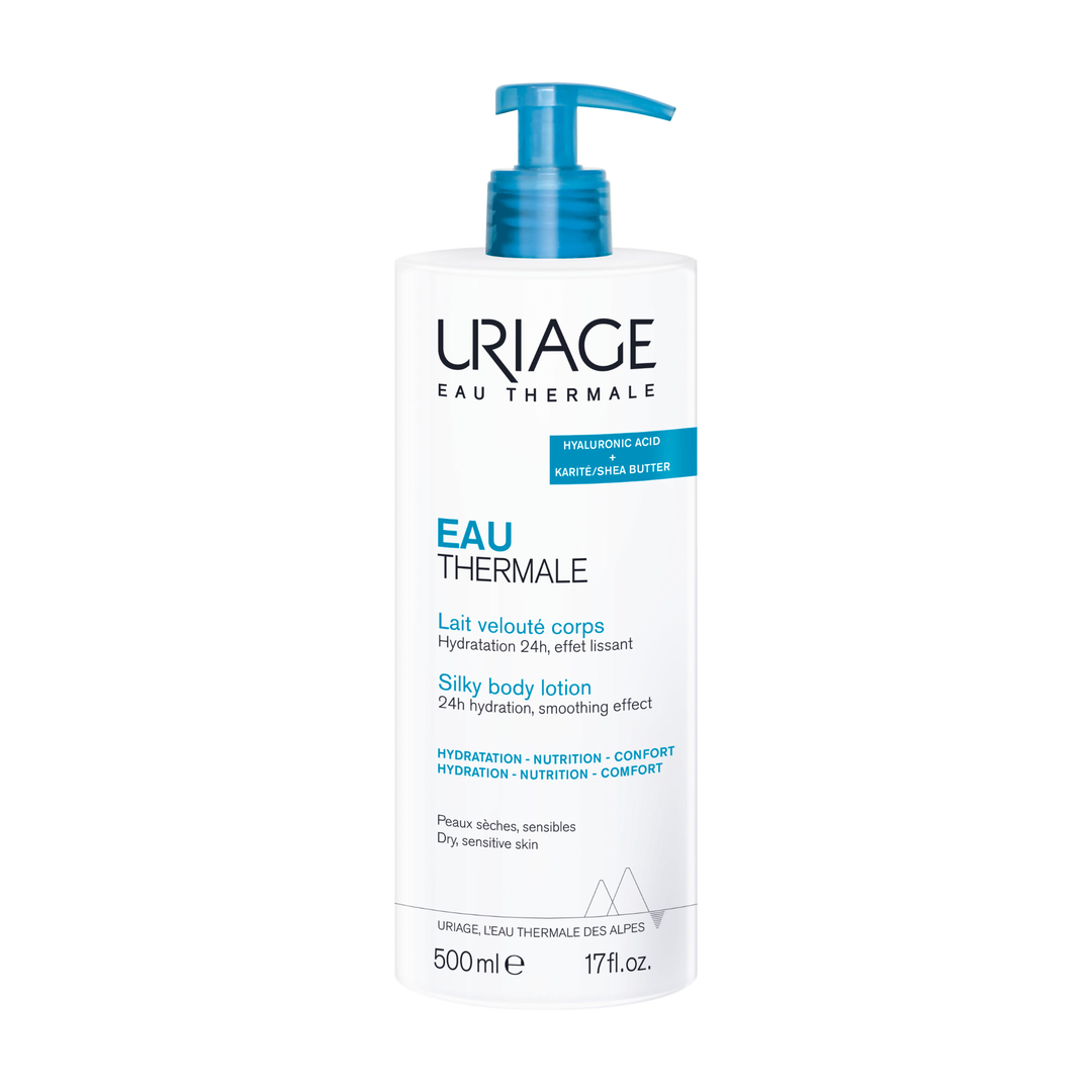 Uriage Eau Thermale Silky Body Lotion, 500 ml