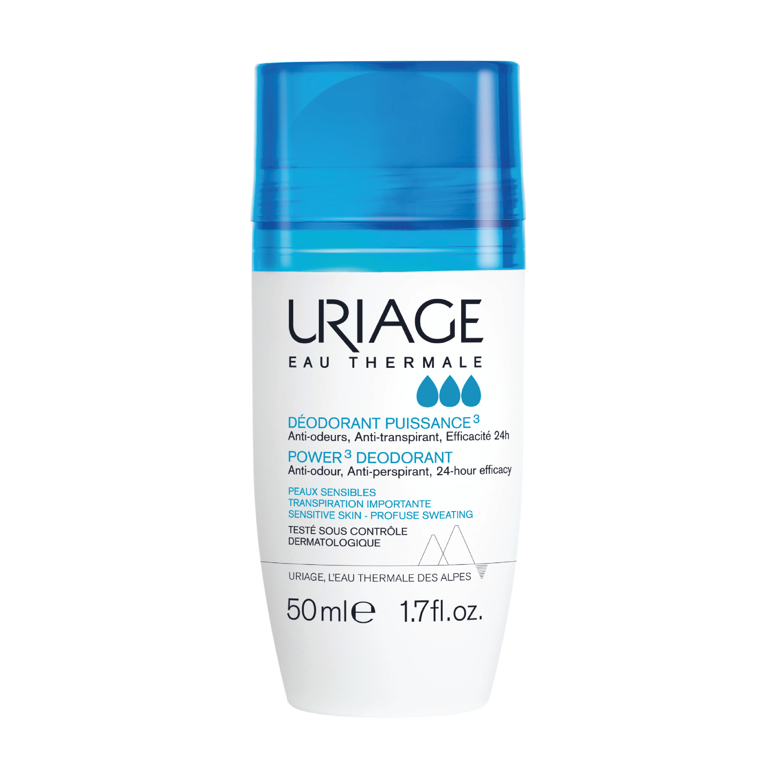 Uriage Power 3 Deoderant, 50 ml