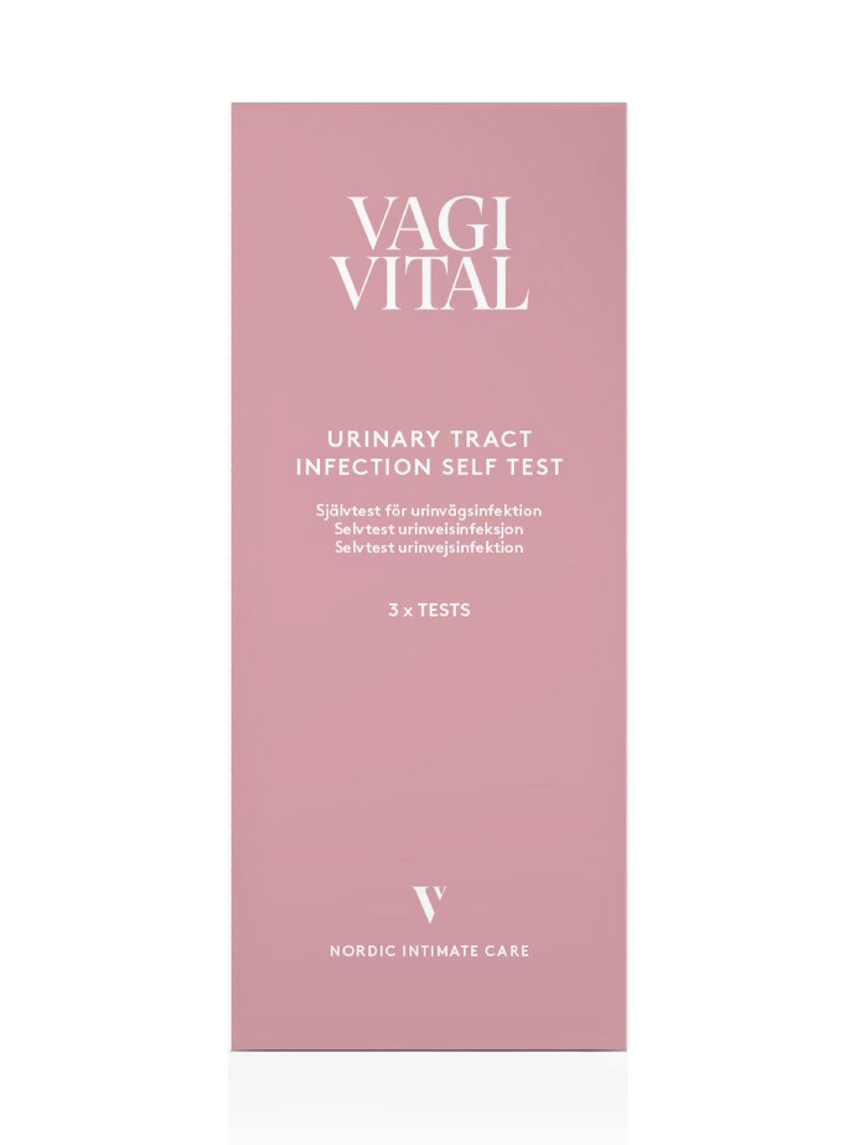 VagiVital Selvtest for urinveisinfeksjon, 3 stk.