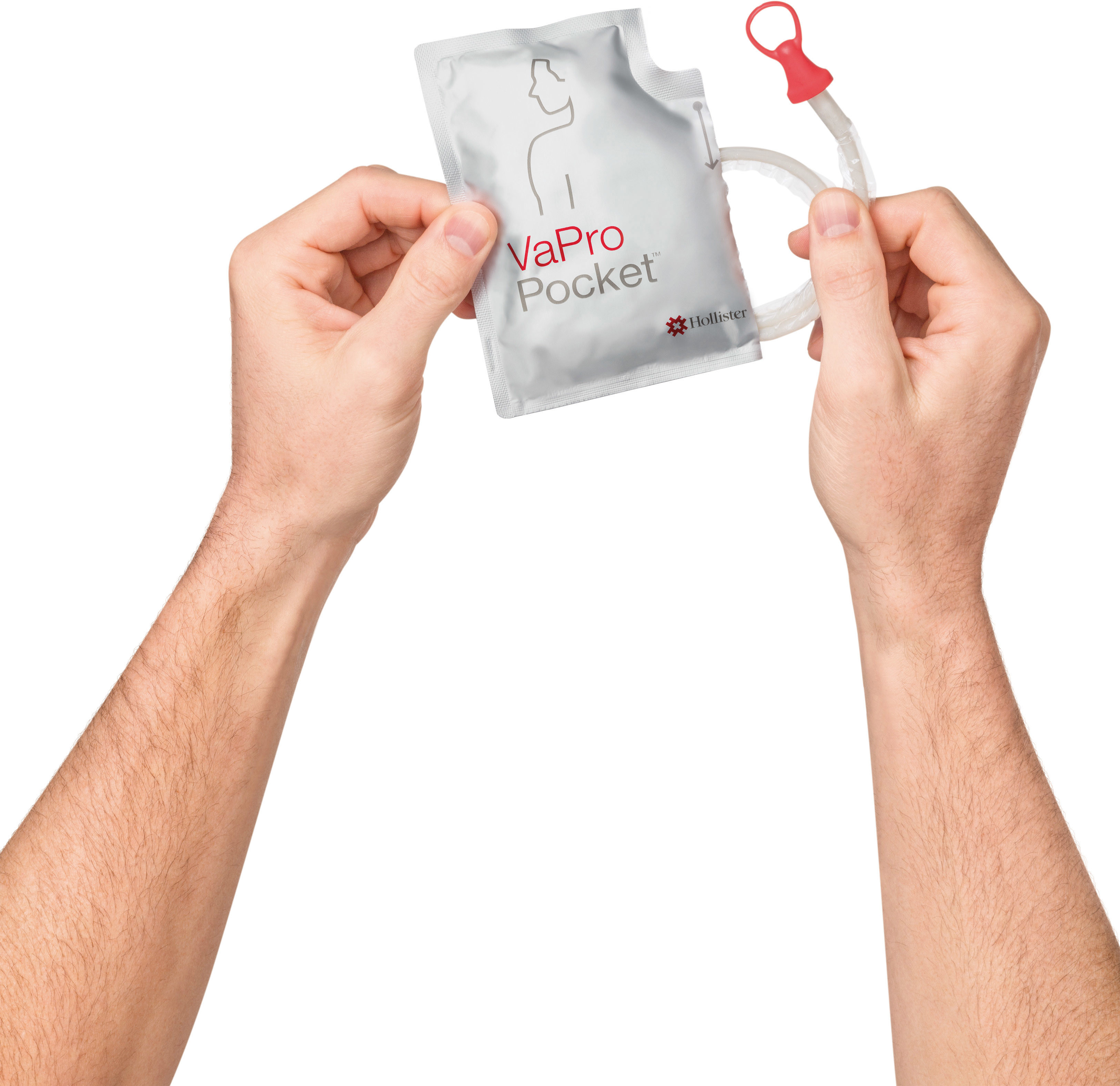 Vapro Pocket kateter for menn, 70144, Ch 14, lengde 40 cm, 30 stk.