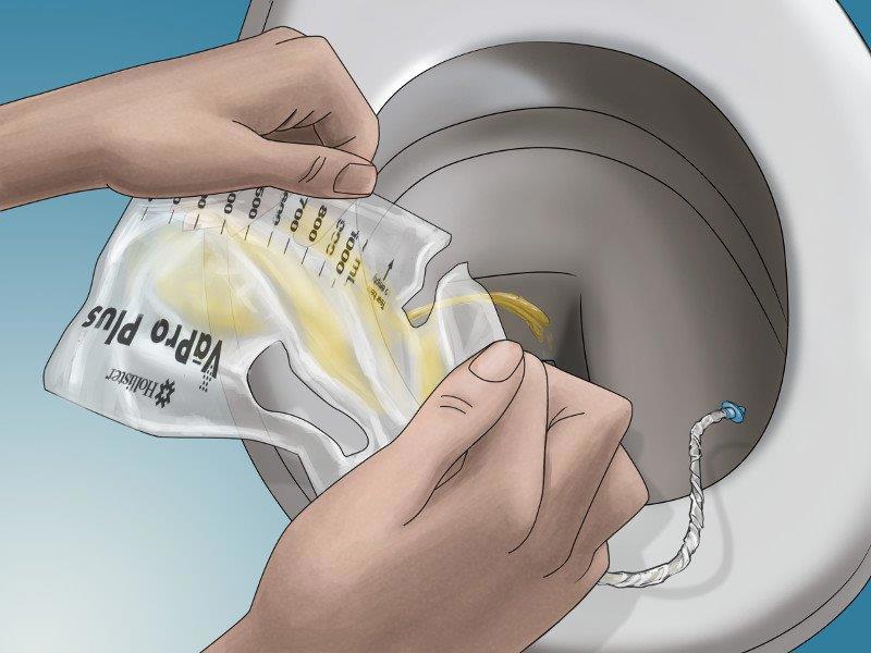 Vapro Vapro Plus kateter  med oppsamllingspose, til menn, 74124, Ch 12, nelatin, lengde 40 cm, 30 stk.