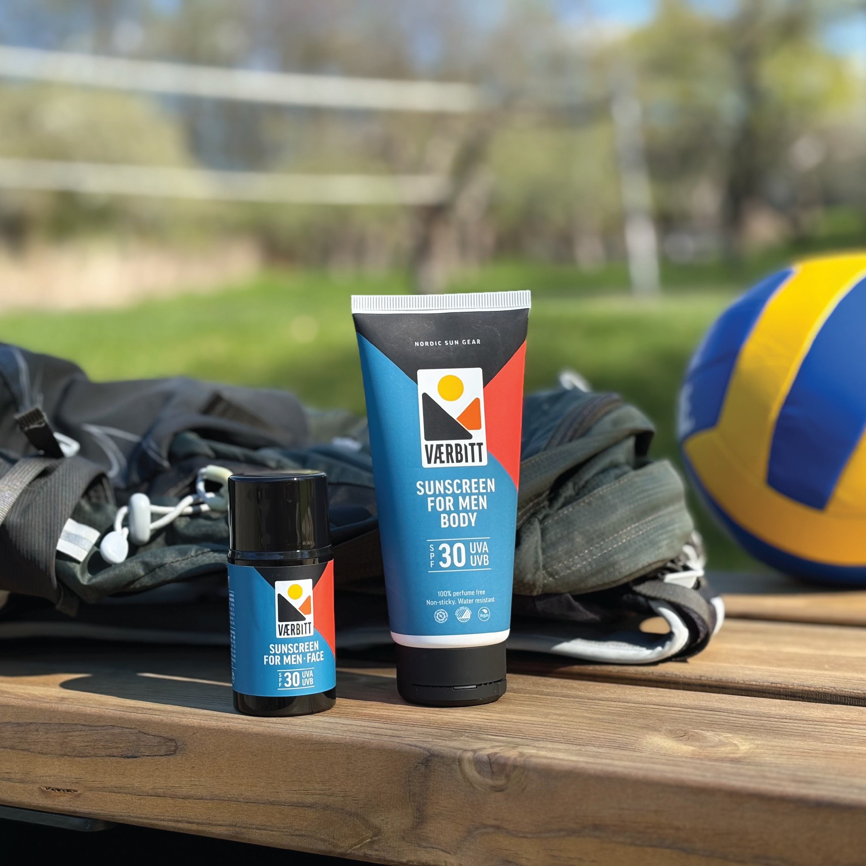 Værbitt Sunscreen for men face SPF30, 50 ml