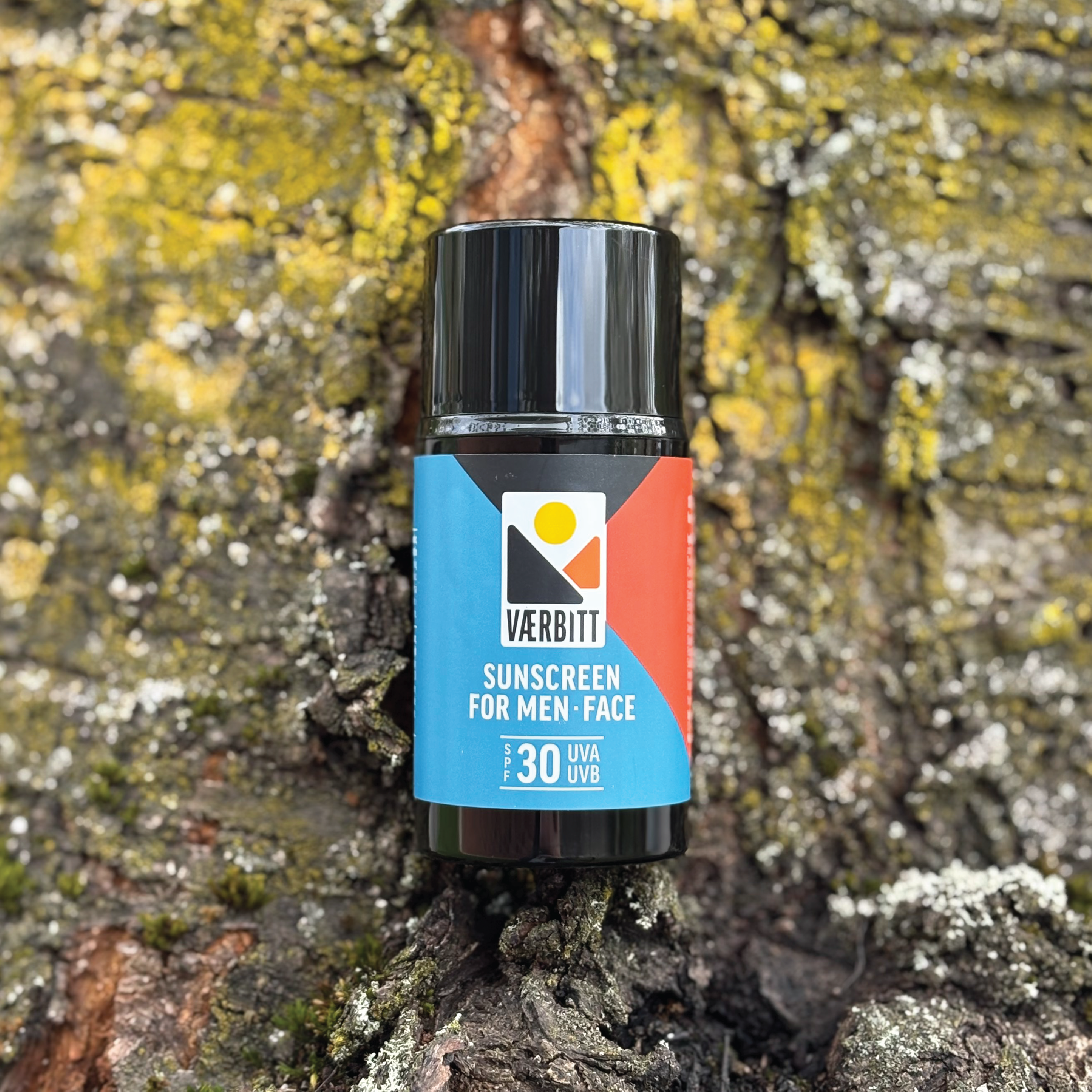 Værbitt Sunscreen for men face SPF30, 50 ml