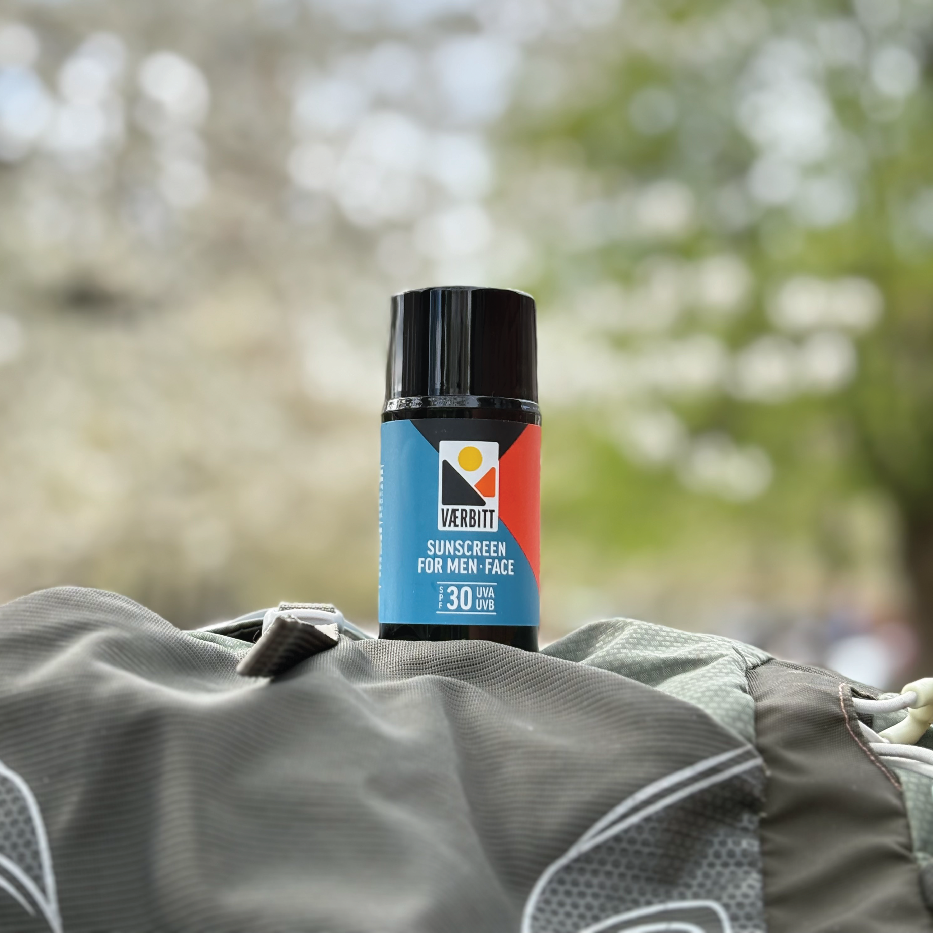 Værbitt Sunscreen for men face SPF30, 50 ml