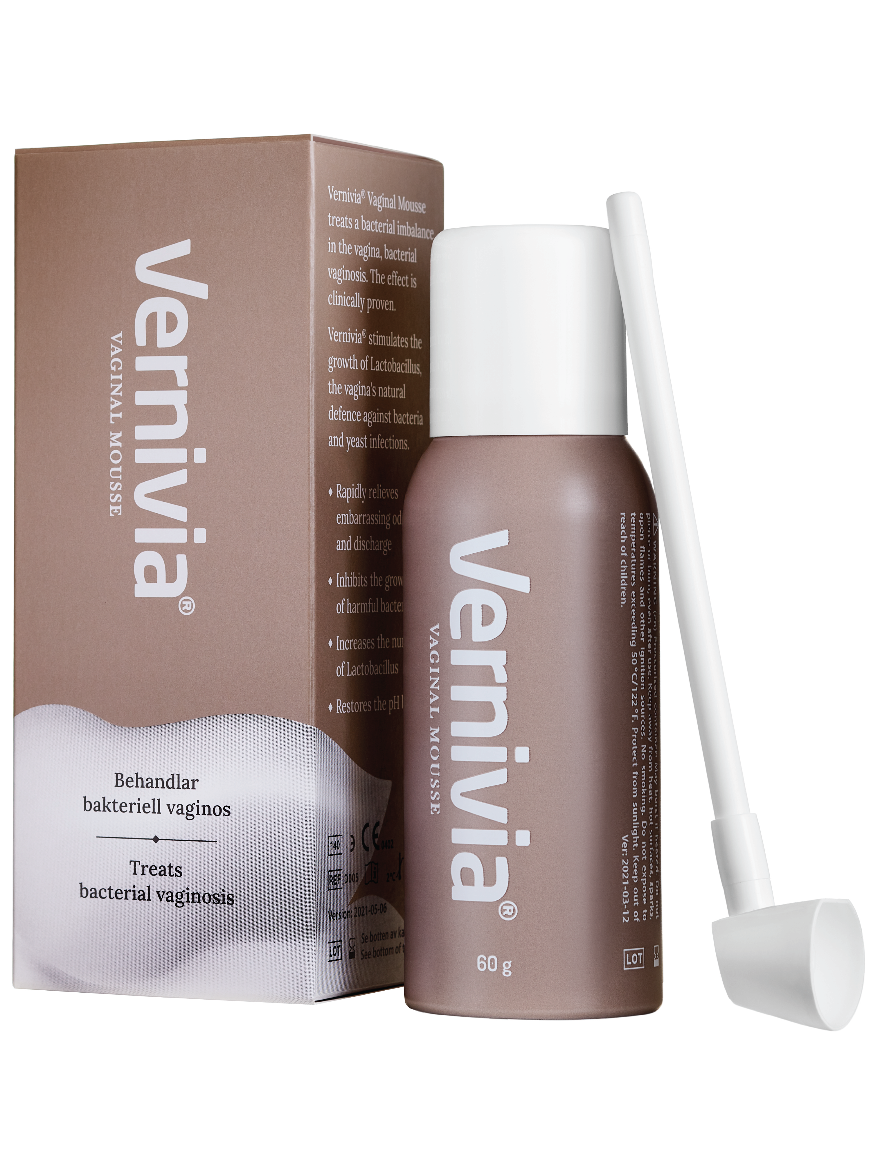 Vernivia Vaginal Mousse, 60 g