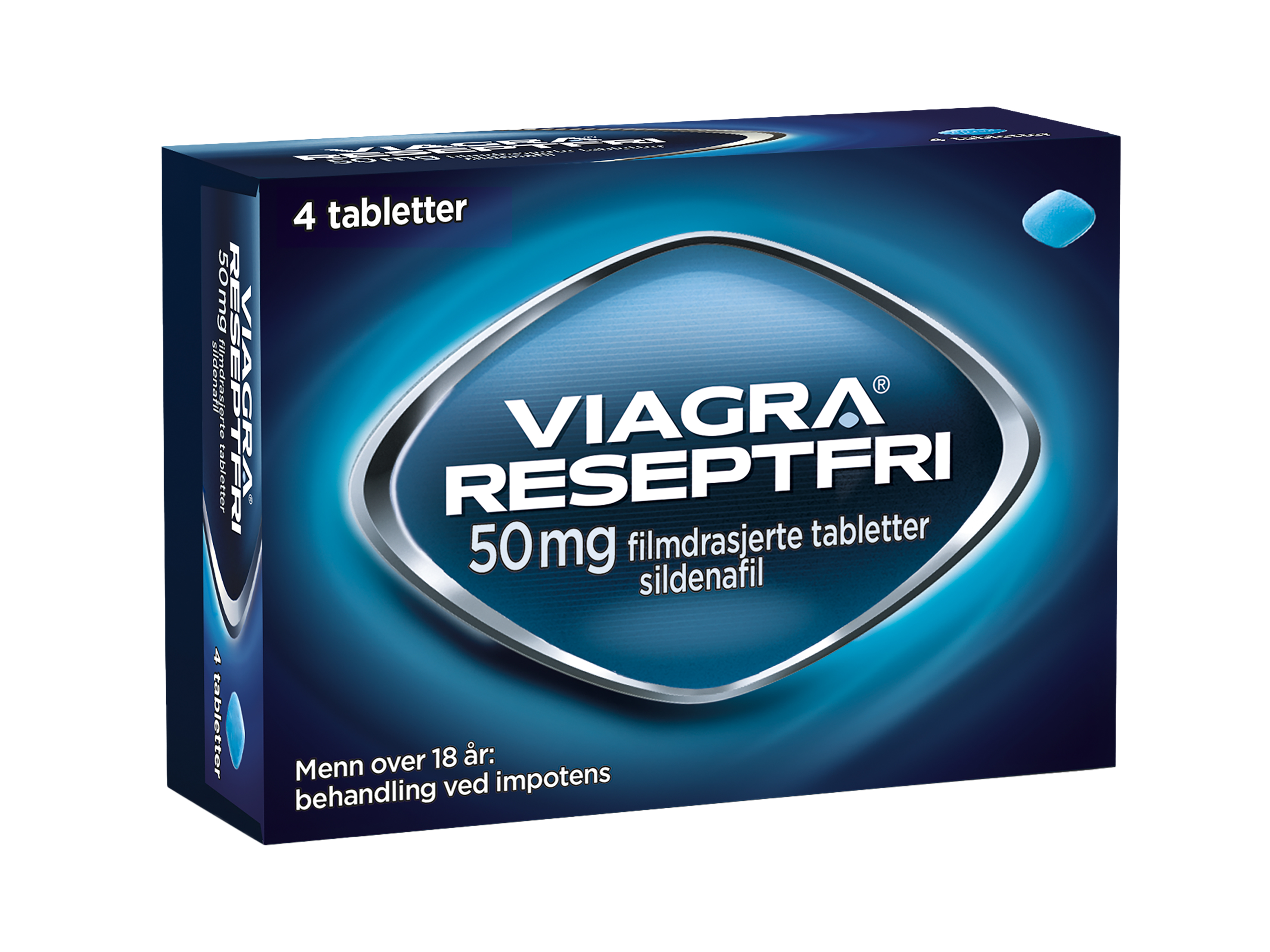 Viagra Reseptfri® 50 mg tabletter, 4 stk.