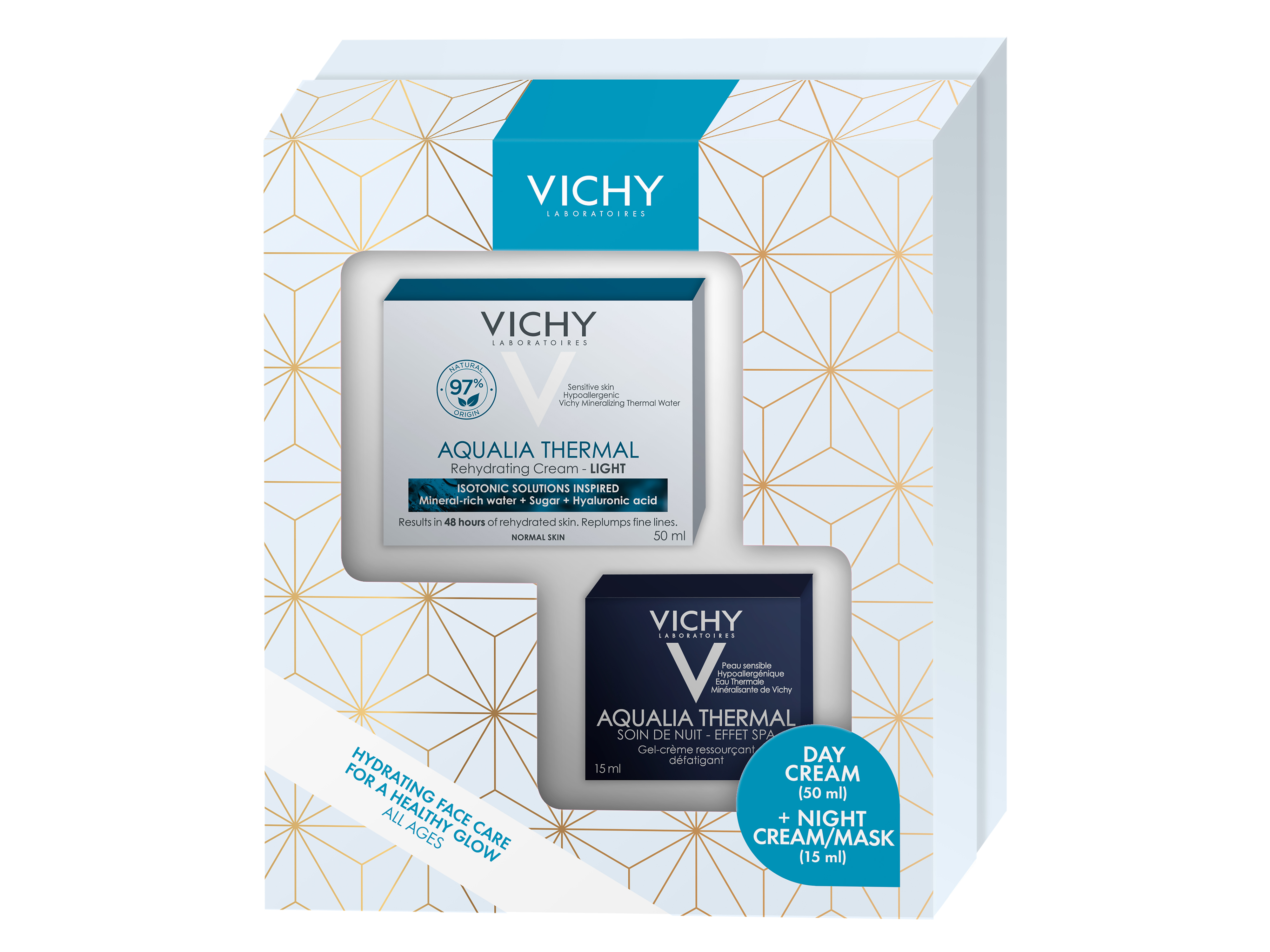Vichy Aqualia Gavepakning, 1 sett