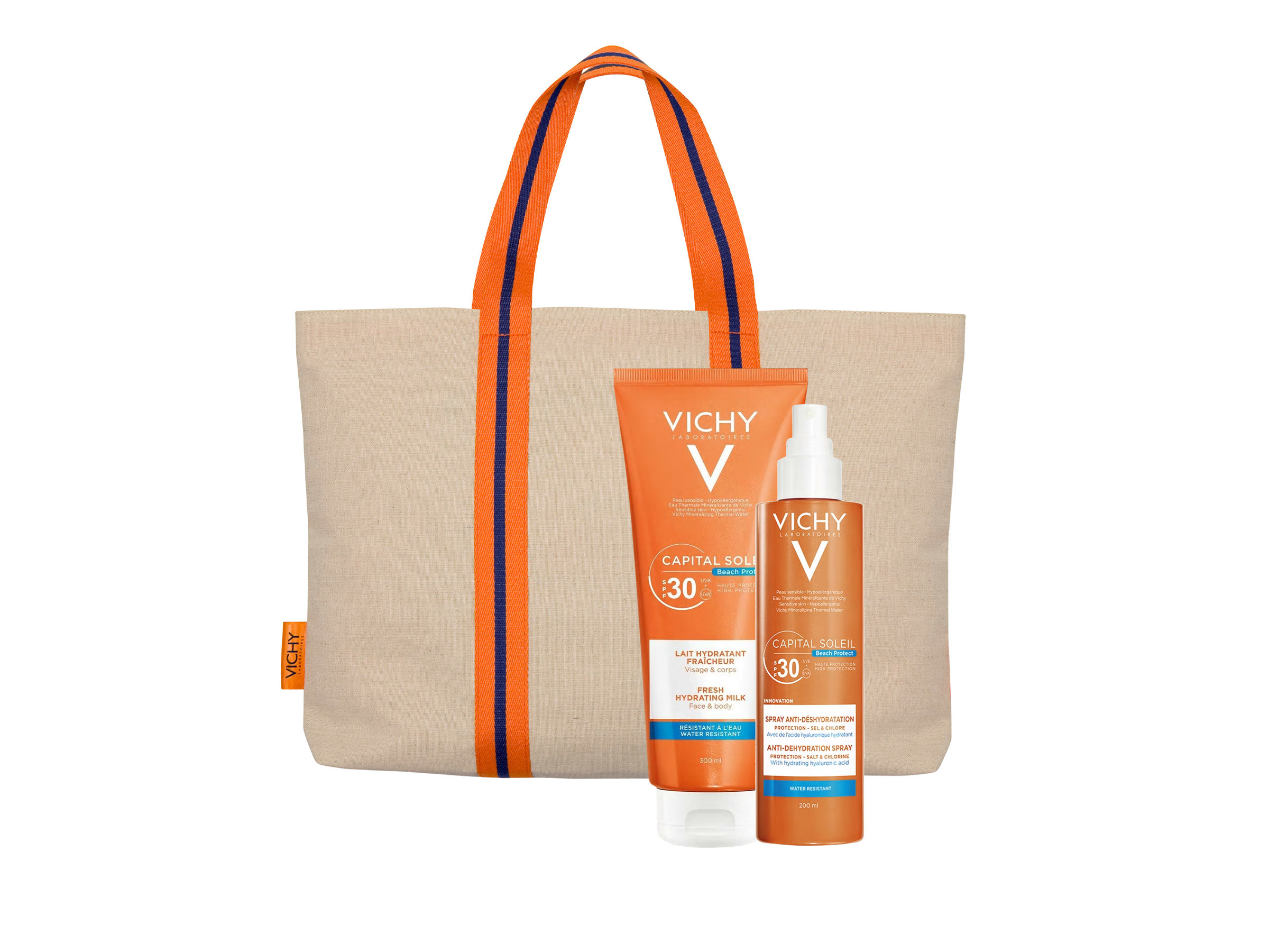 Vichy Beach Spray SPF 30 +Lotion SPF 30, 1 stk.