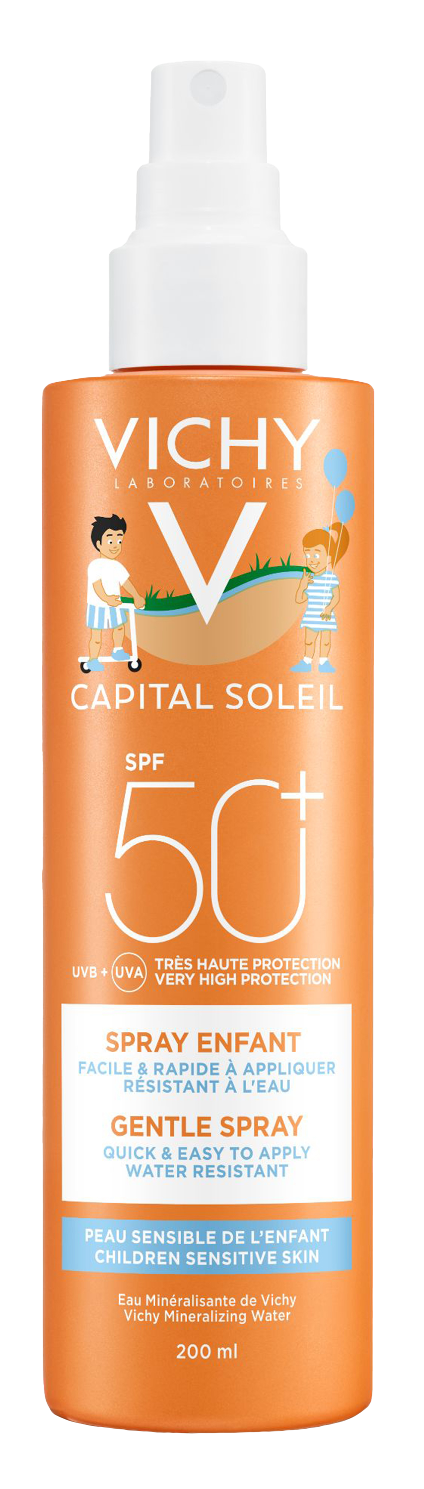 Vichy Capital Soleil Kids Gentle Spray, SPF 50+, 200 ml